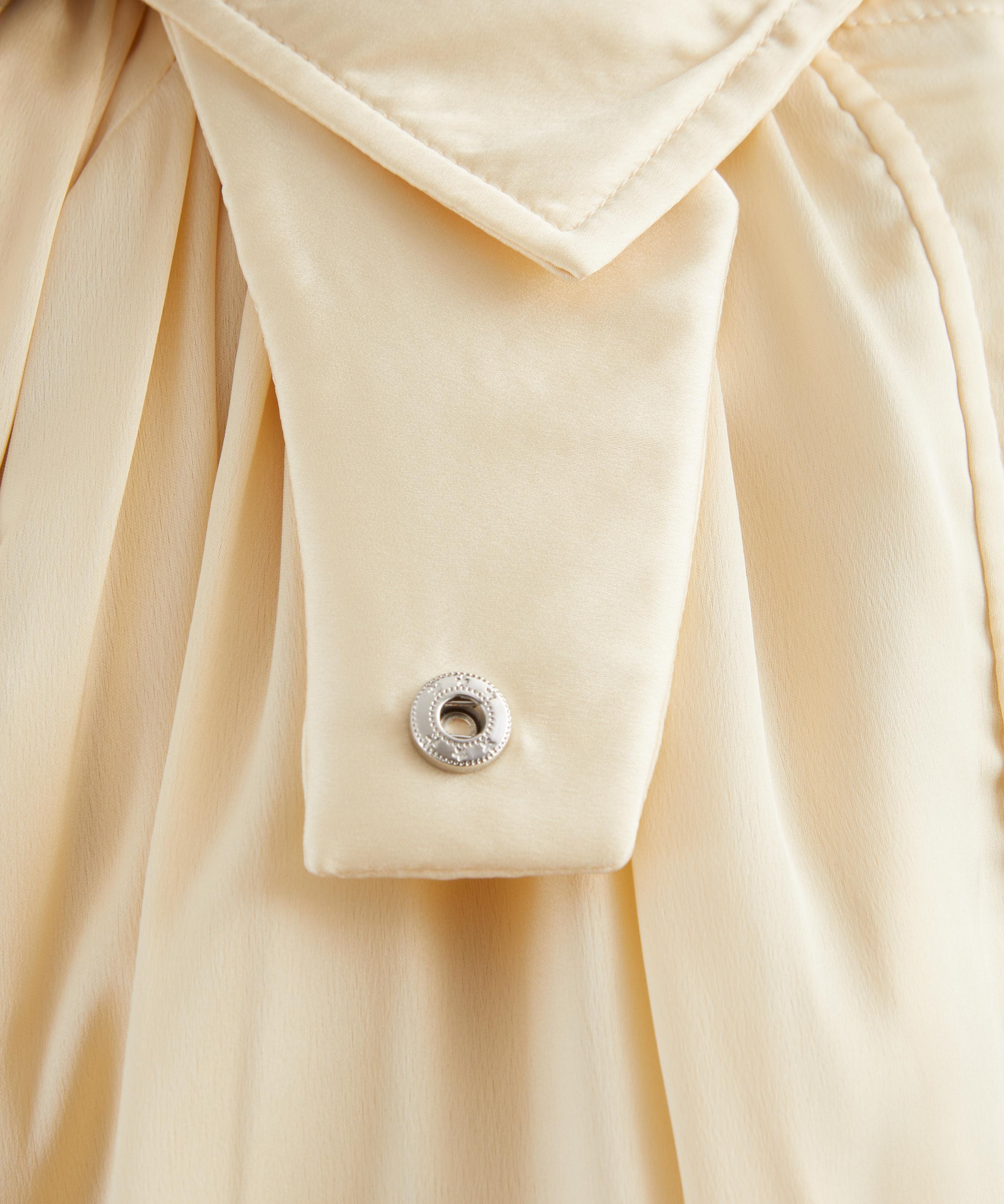 ROTATE Birger Christensen - Cream Chiffon Jumpsuit image number 4