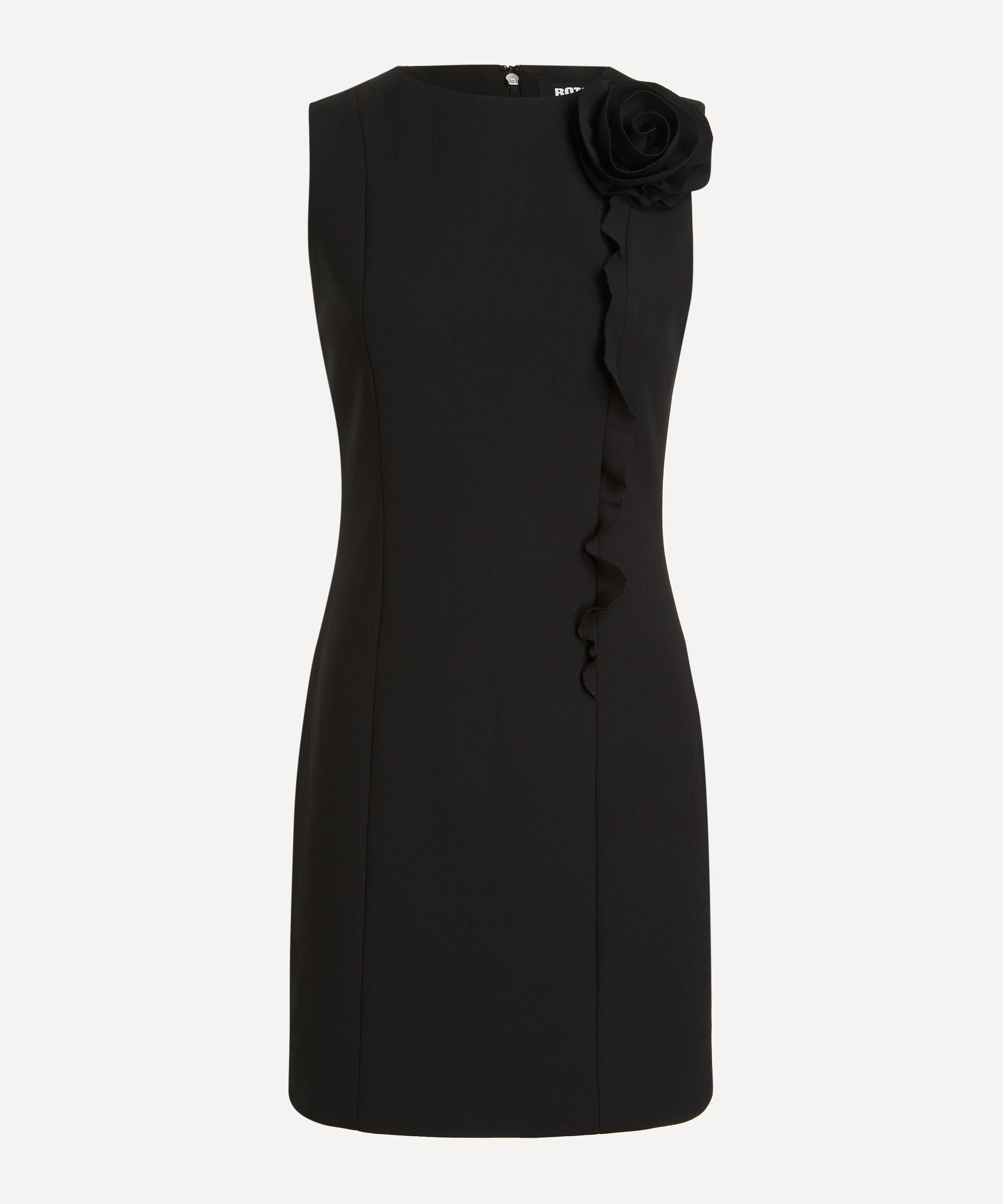 ROTATE Birger Christensen - Crepe Mini Flower Dress image number 0