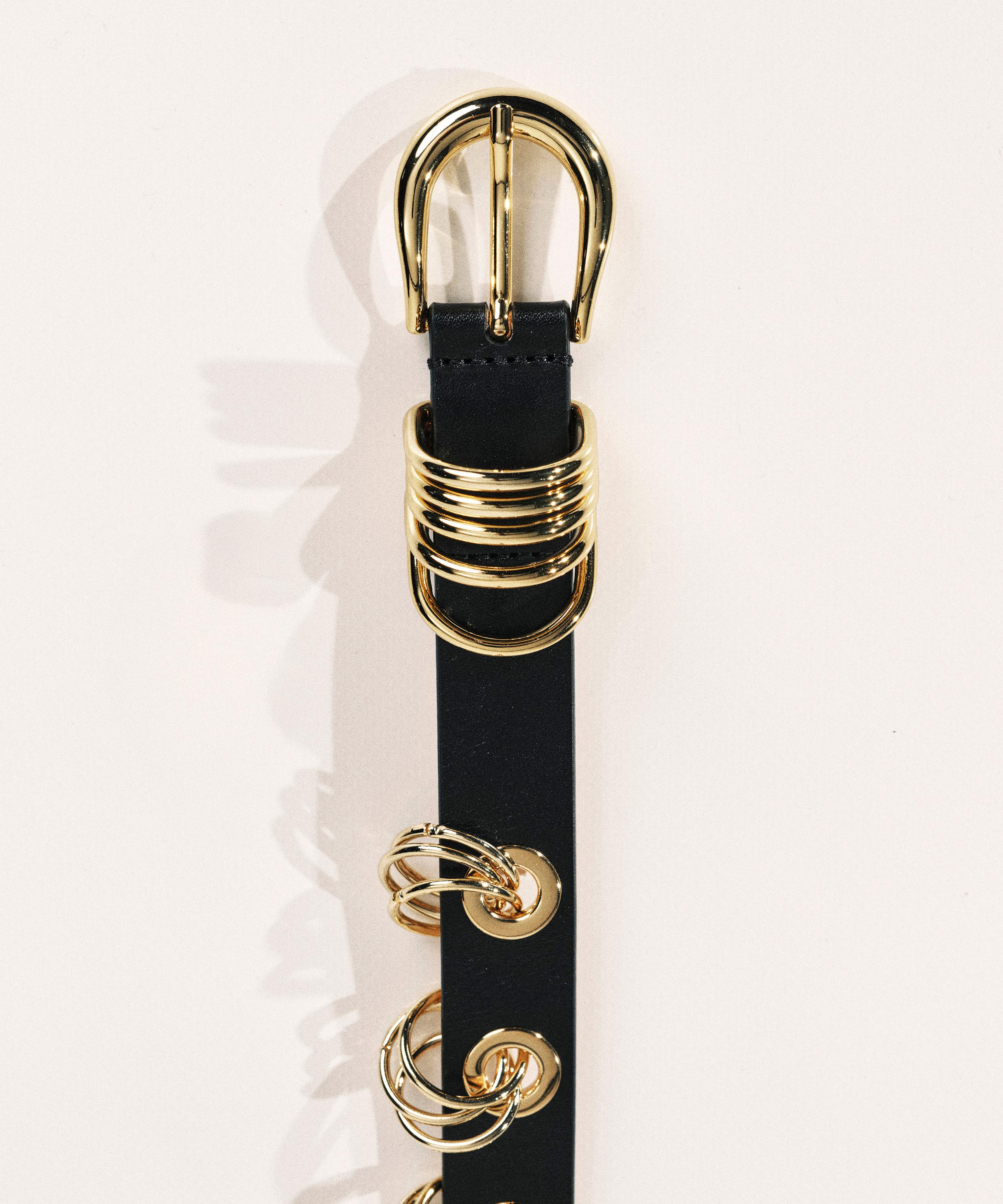 D&eacute;hanche - Revenge Leather Belt image number 3