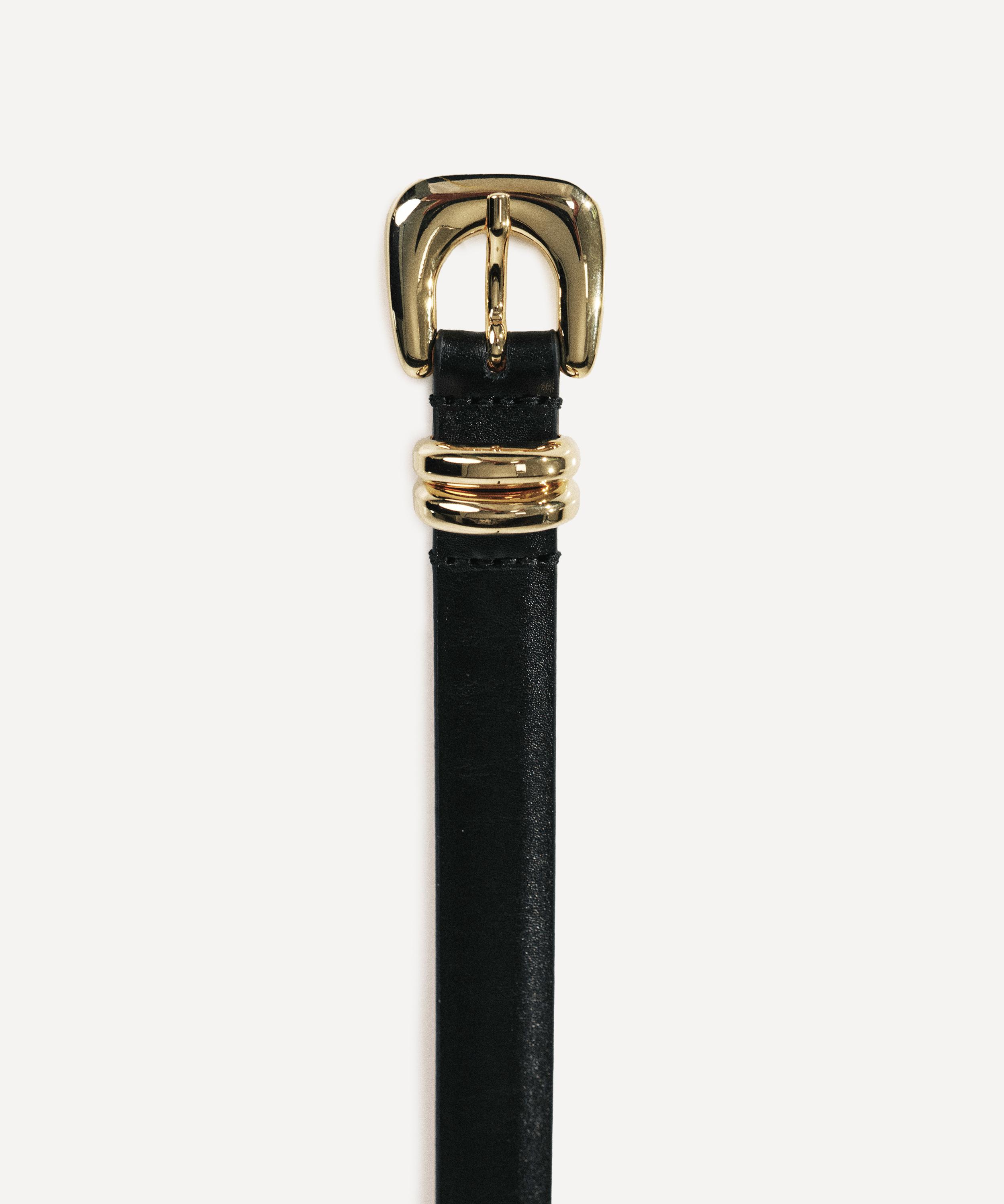 D&eacute;hanche - Altura Gold Leather Belt image number 1