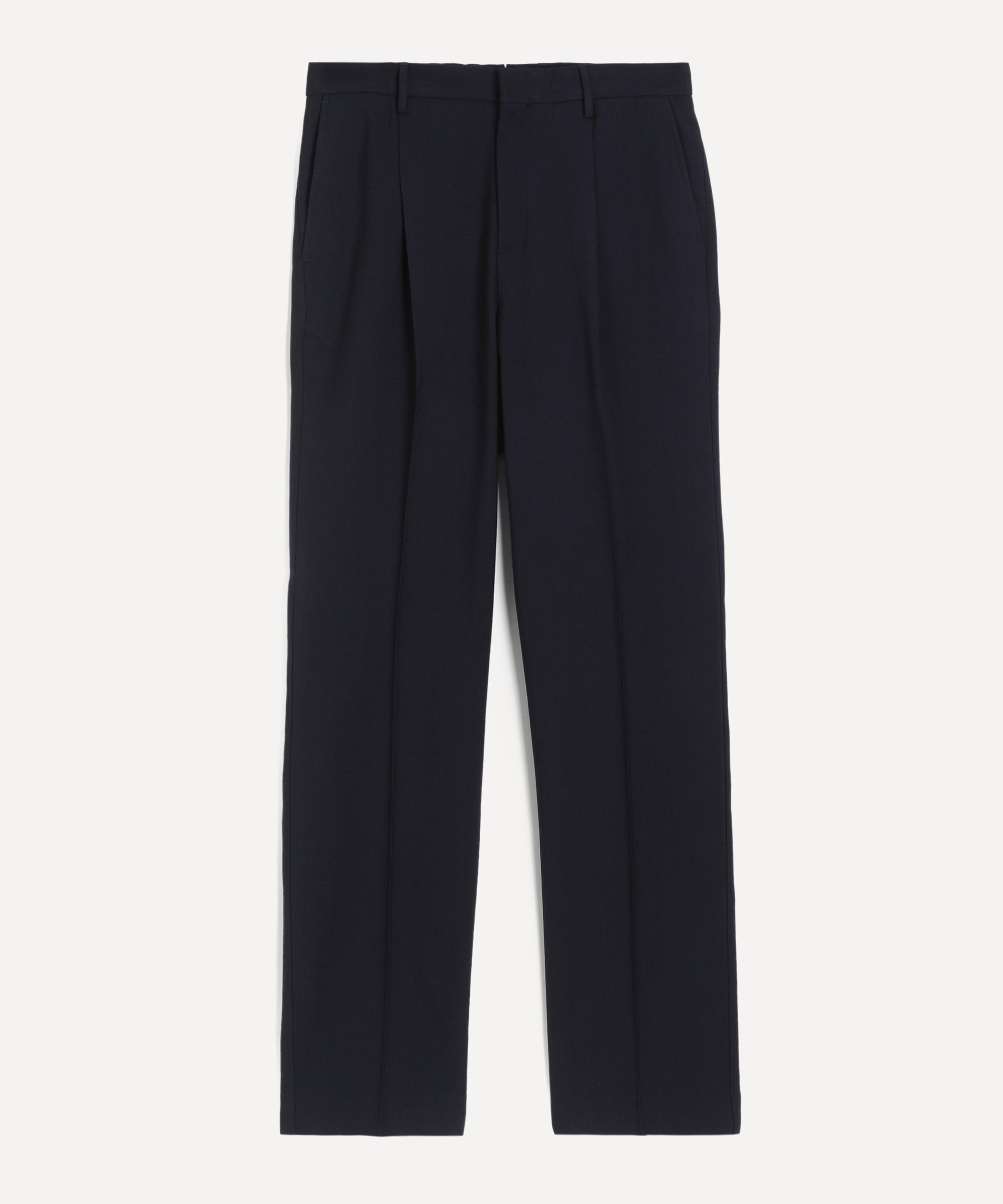 Sunspel - Pleated Straight-Leg Wool Trousers