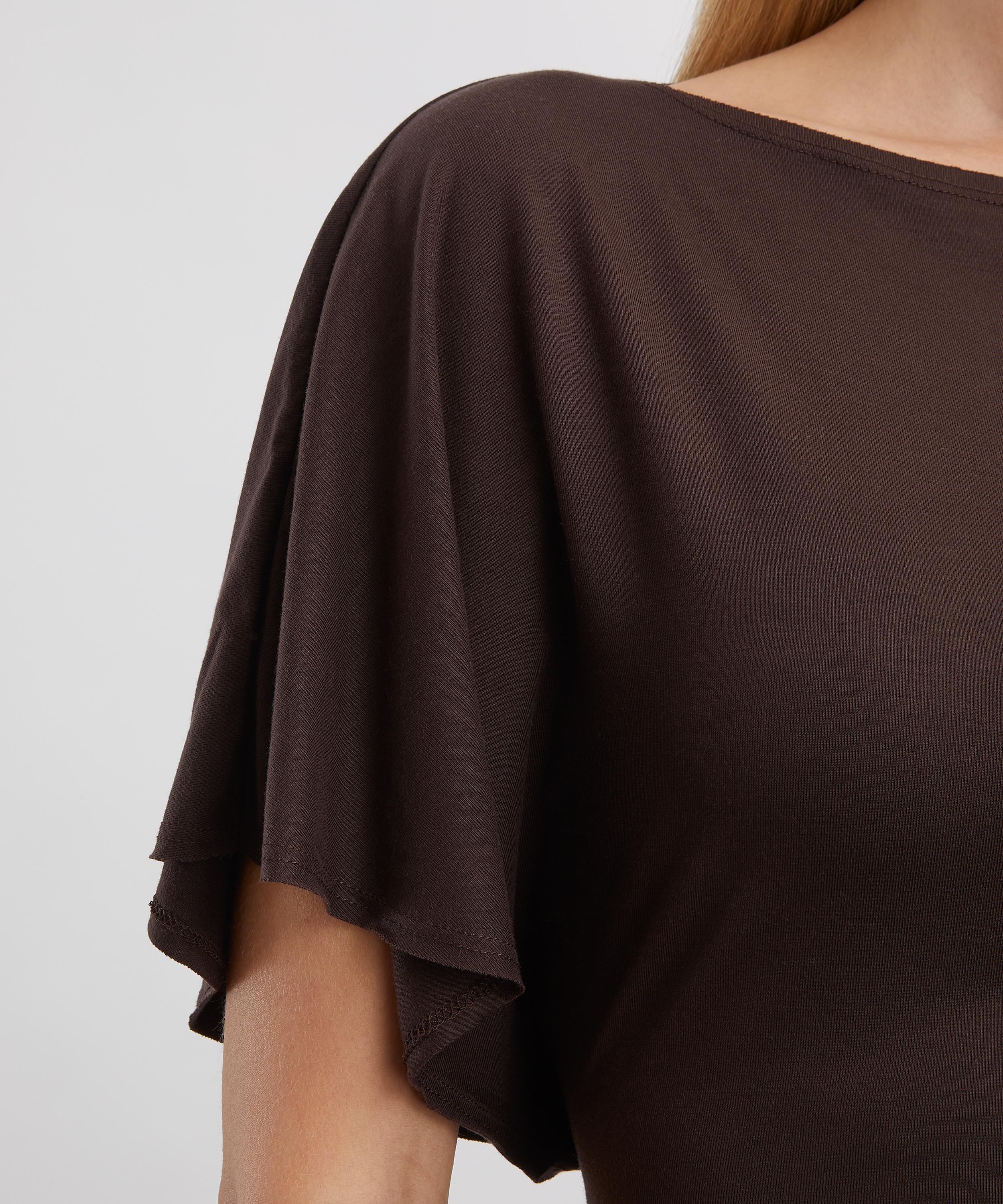 Reformation - Avery Brown Knit Top image number 4