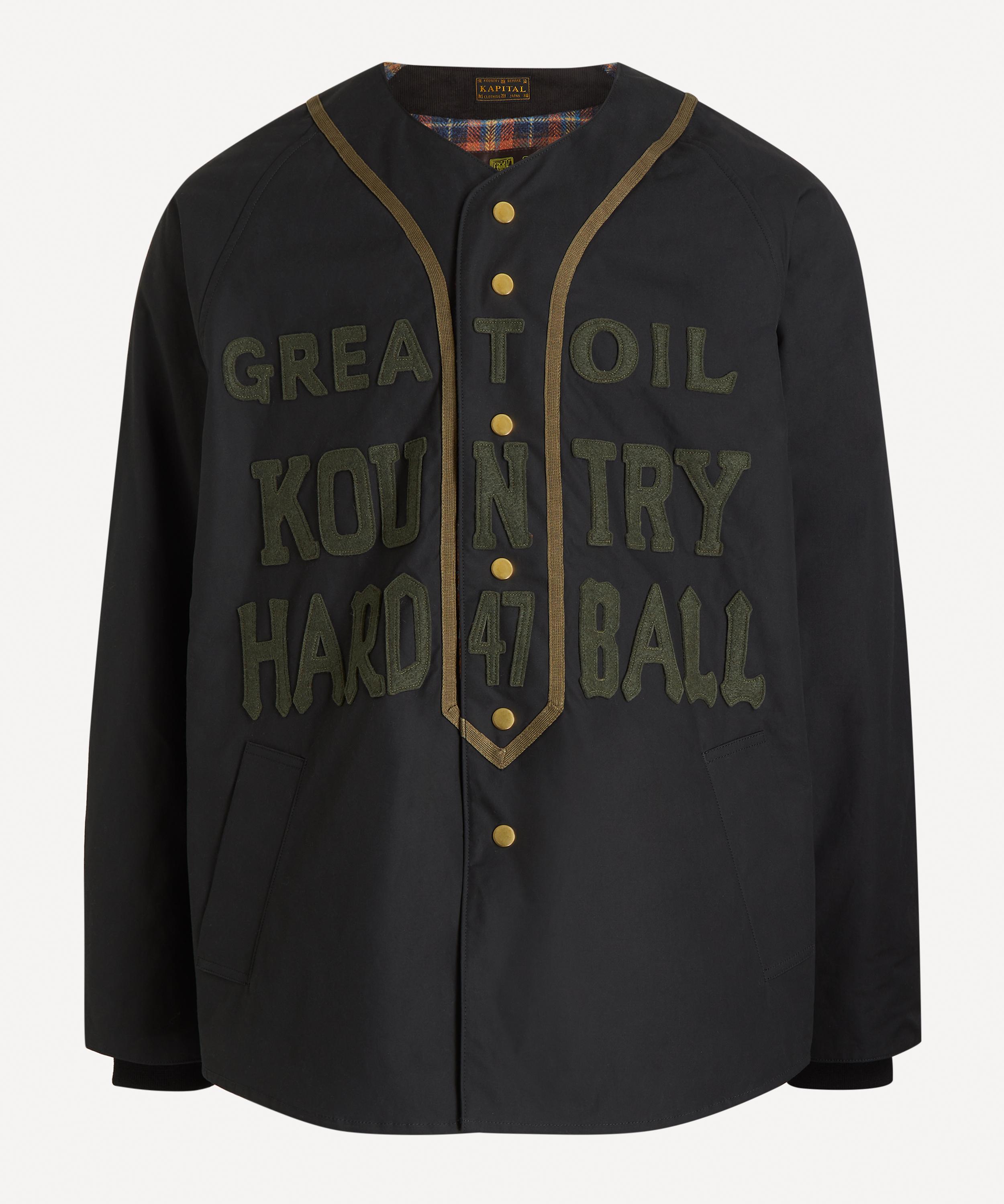 Kapital - Cotton Weather Oil-Coated Baseball Blouson