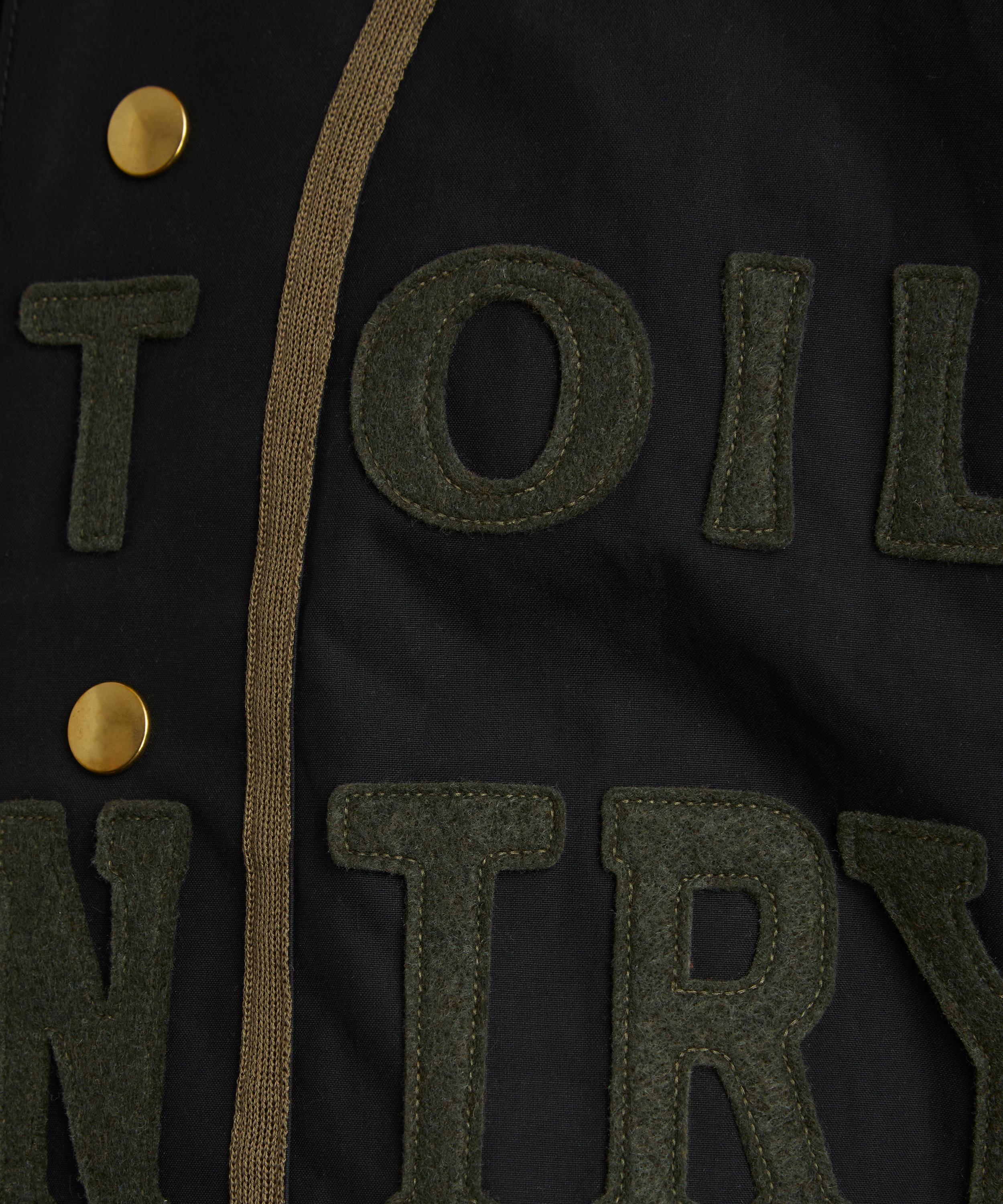 Kapital - Cotton Weather Oil-Coated Baseball Blouson image number 4