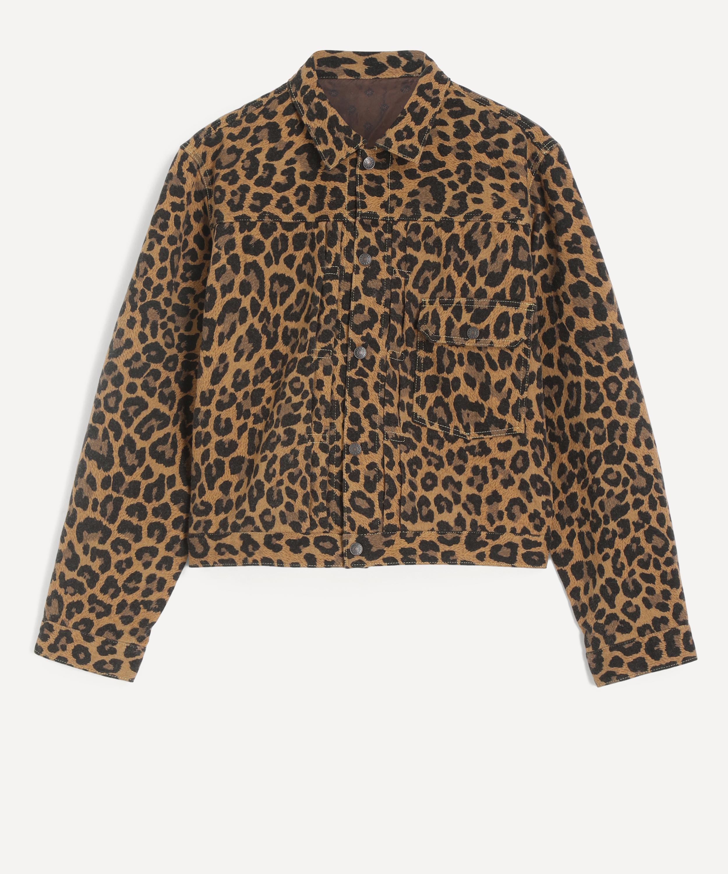 Kapital - Leopard-Print Cotton Wool-Blend Twill Jacket