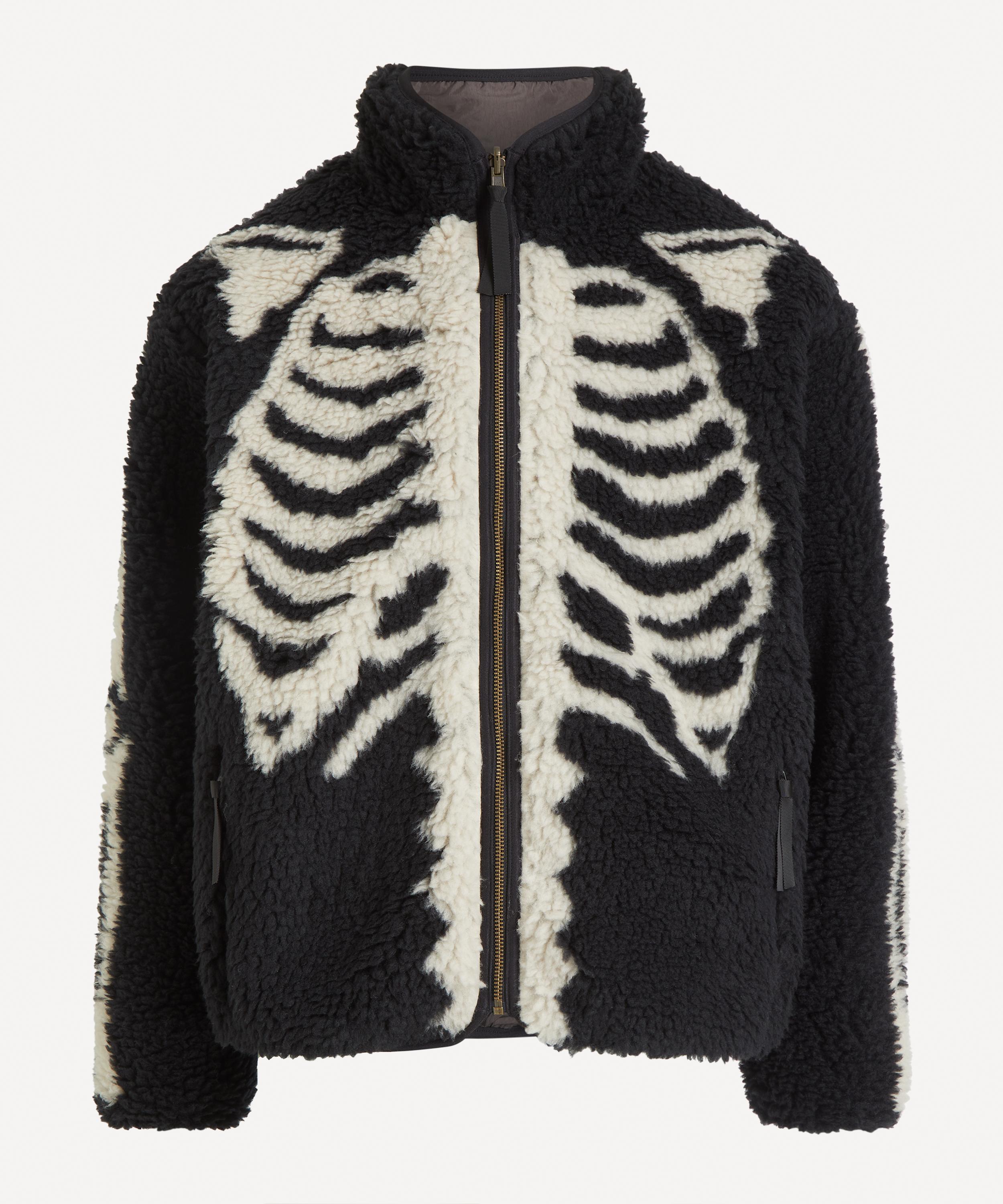 Kapital - Bone Boa Fleece Reversible Jacket