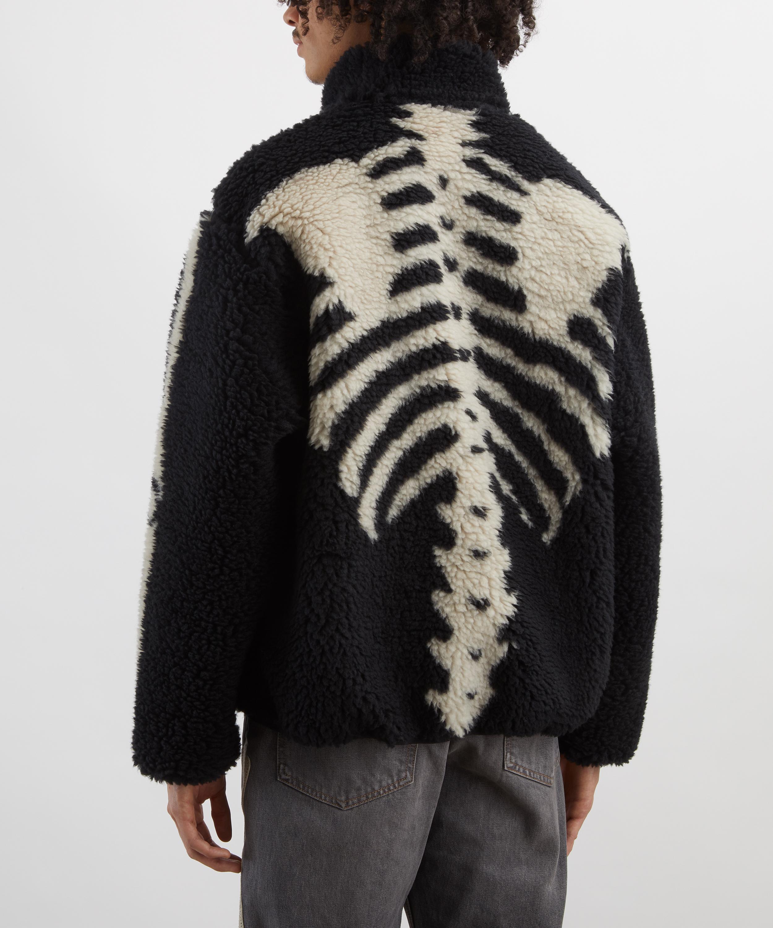 Kapital - Bone Boa Fleece Reversible Jacket image number 3