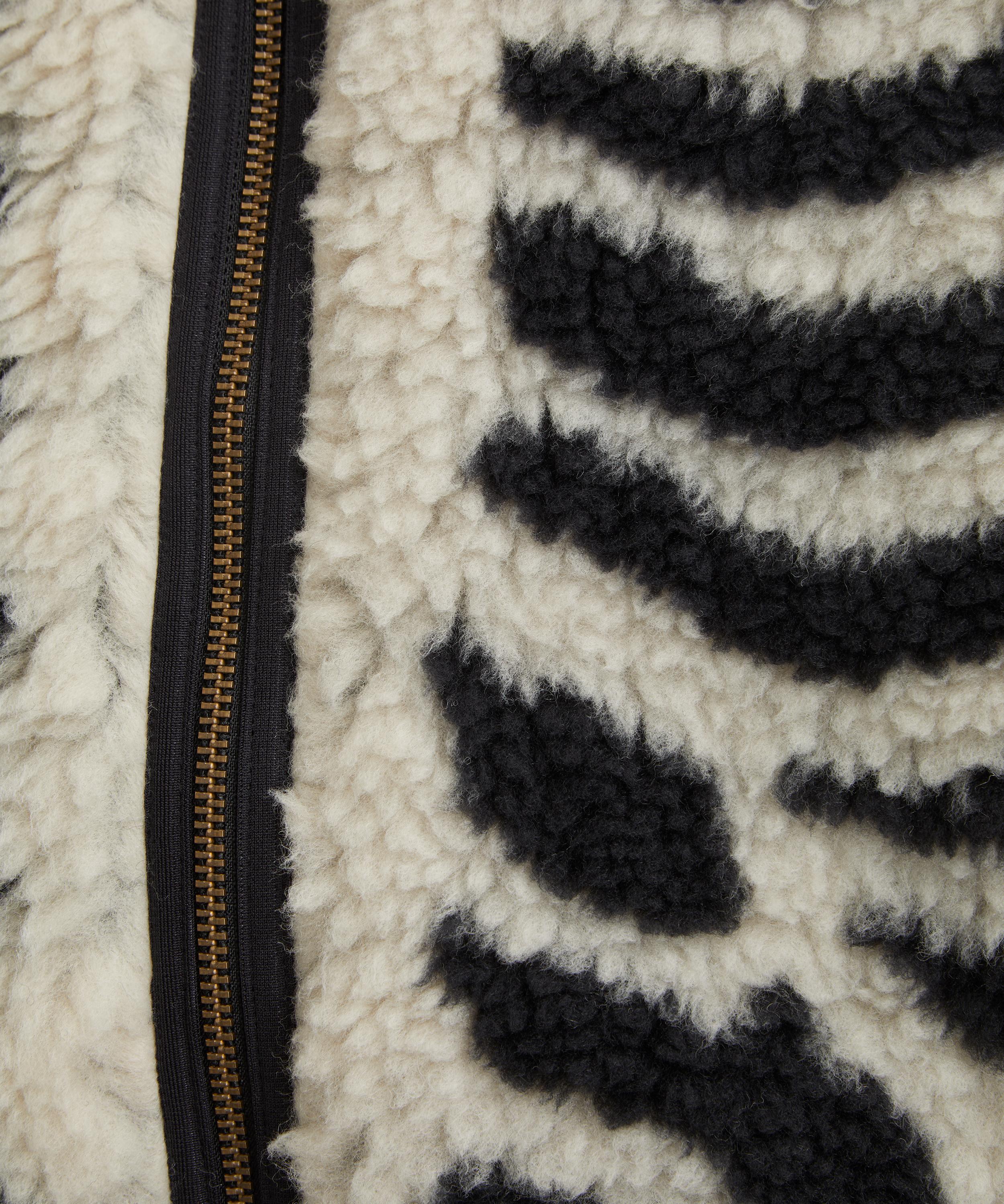 Kapital - Bone Boa Fleece Reversible Jacket image number 4