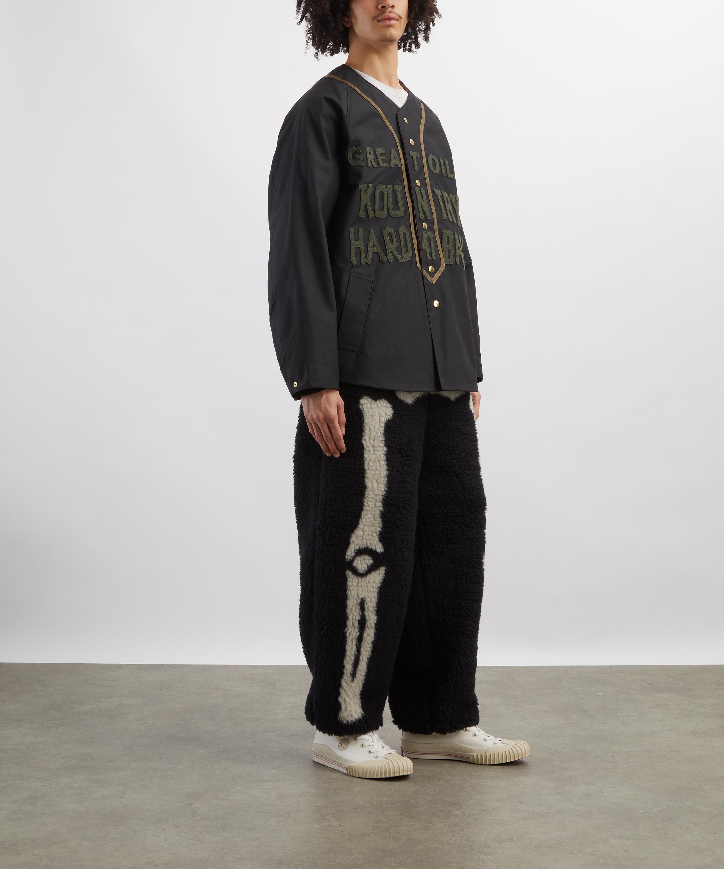 Kapital - Bone Boa Fleece Easy Trousers image number 1