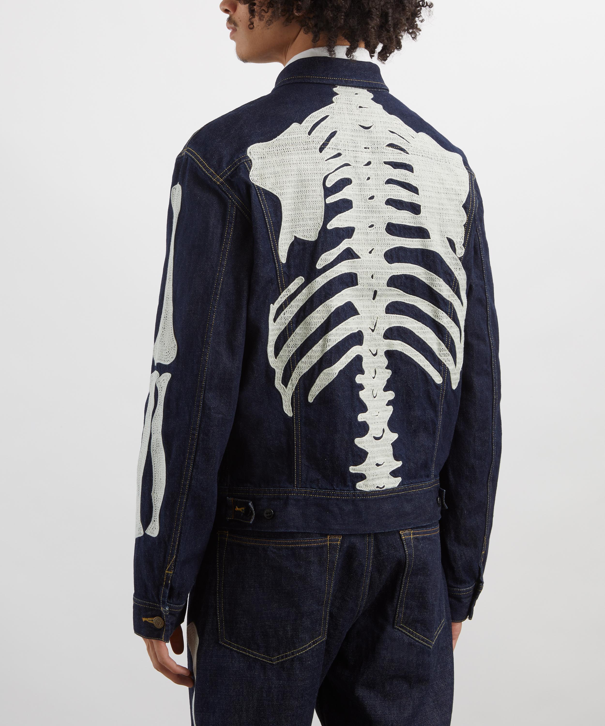Kapital - Denim Mexican Tuxedo Westerner Jacket image number 3