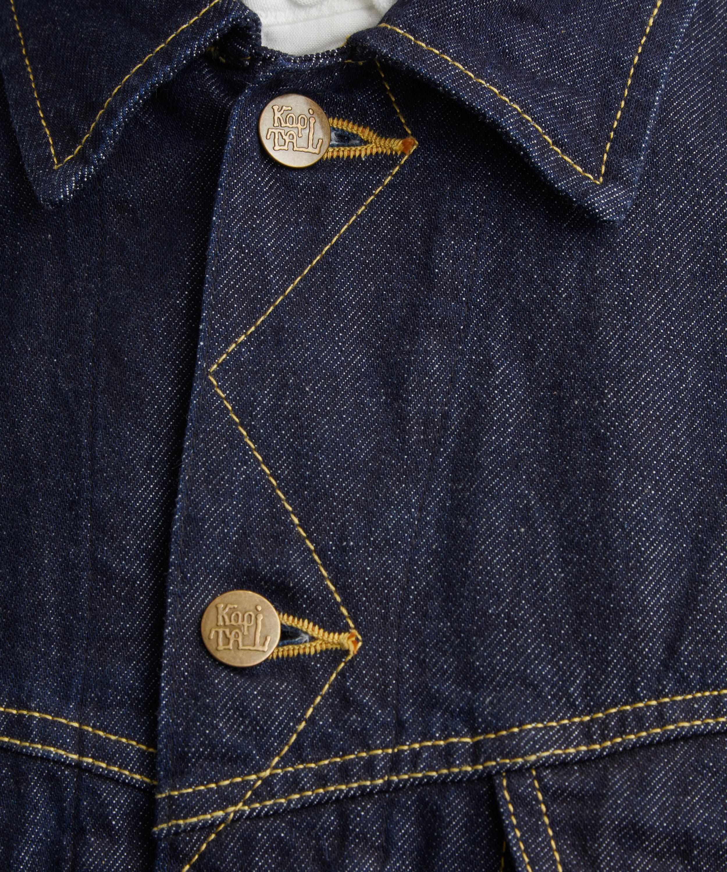 Kapital - Denim Mexican Tuxedo Westerner Jacket image number 4