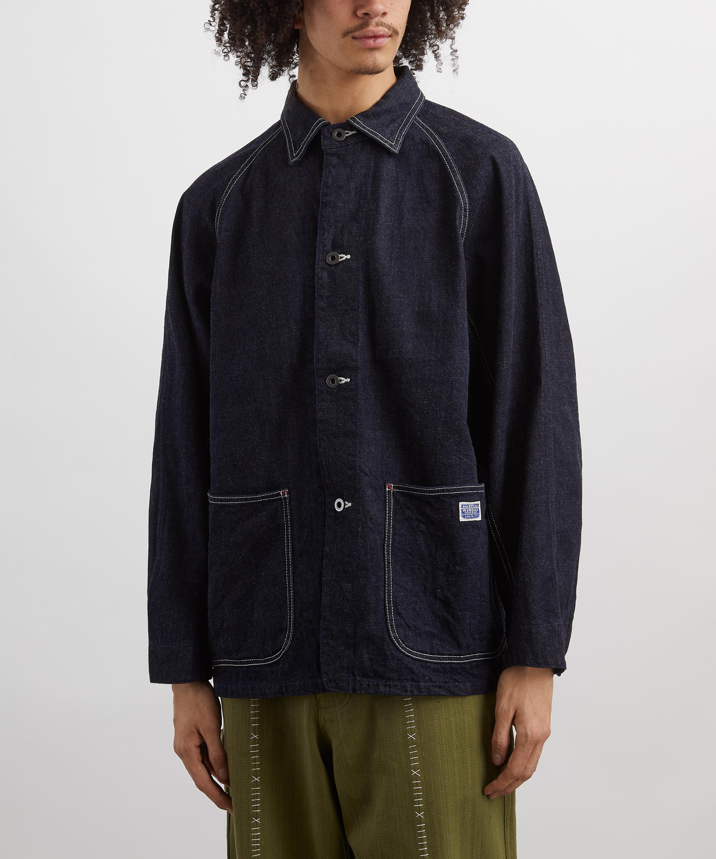 Kapital - 12oz Denim Cactus Overall Jacket image number 2