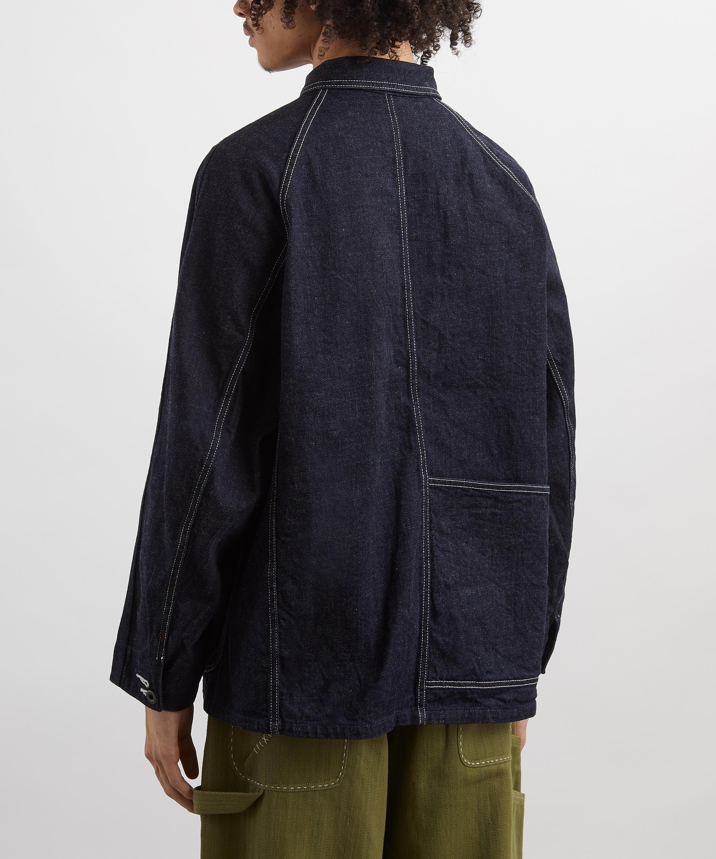 Kapital - 12oz Denim Cactus Overall Jacket image number 3