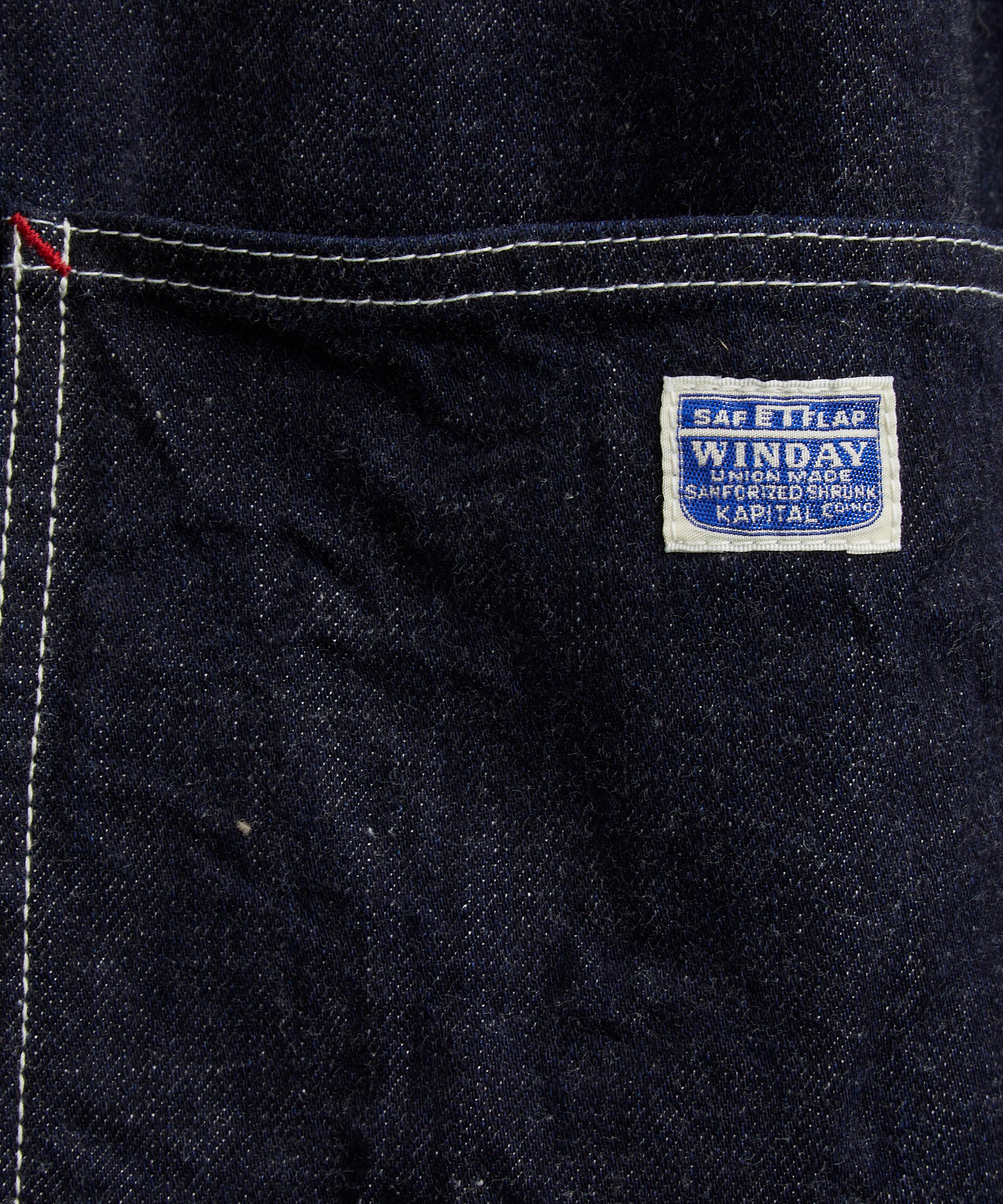 Kapital - 12oz Denim Cactus Overall Jacket image number 4