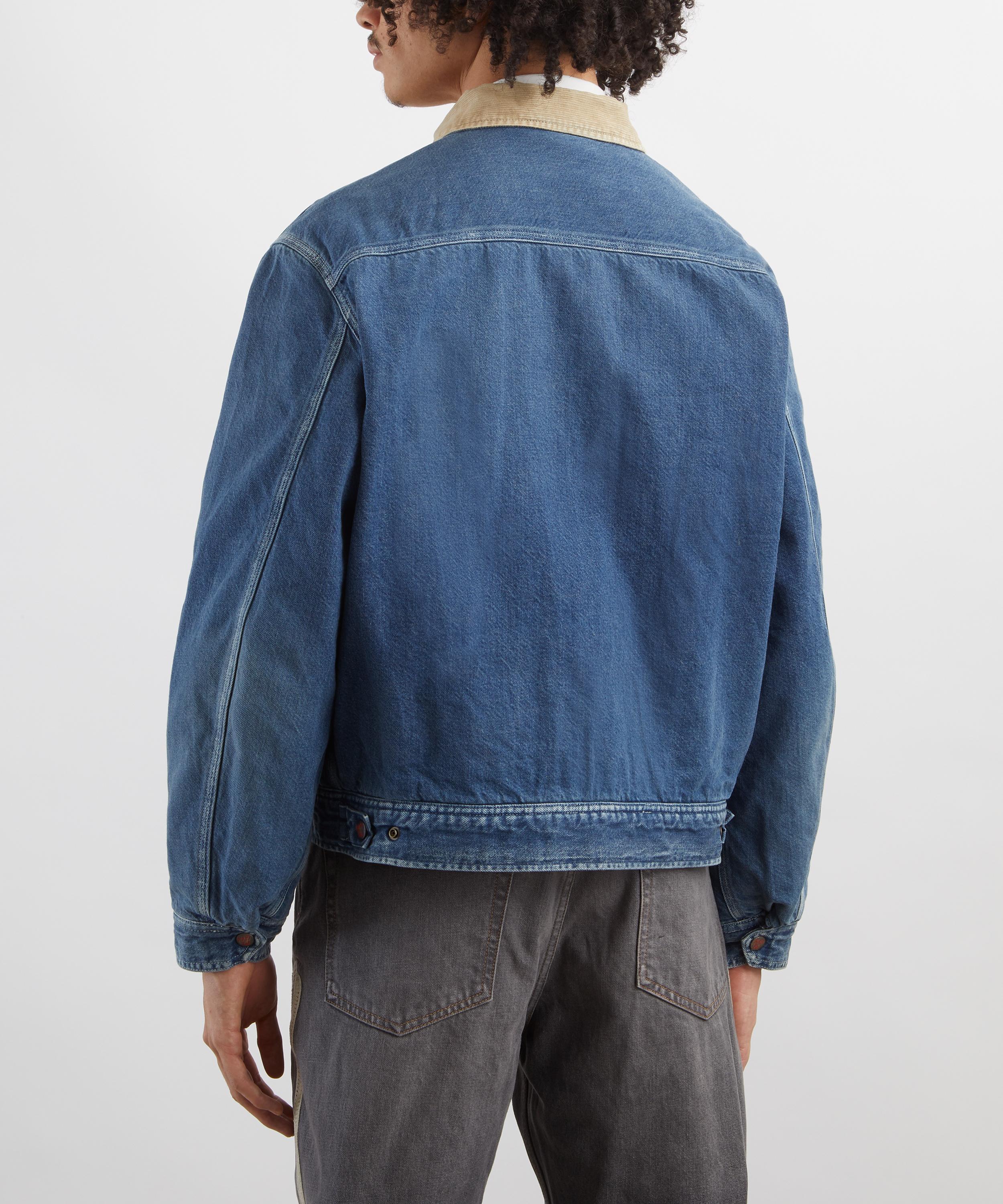 Kapital - Denim Bone Lining Reversible Zip-Up Work Jacket image number 3