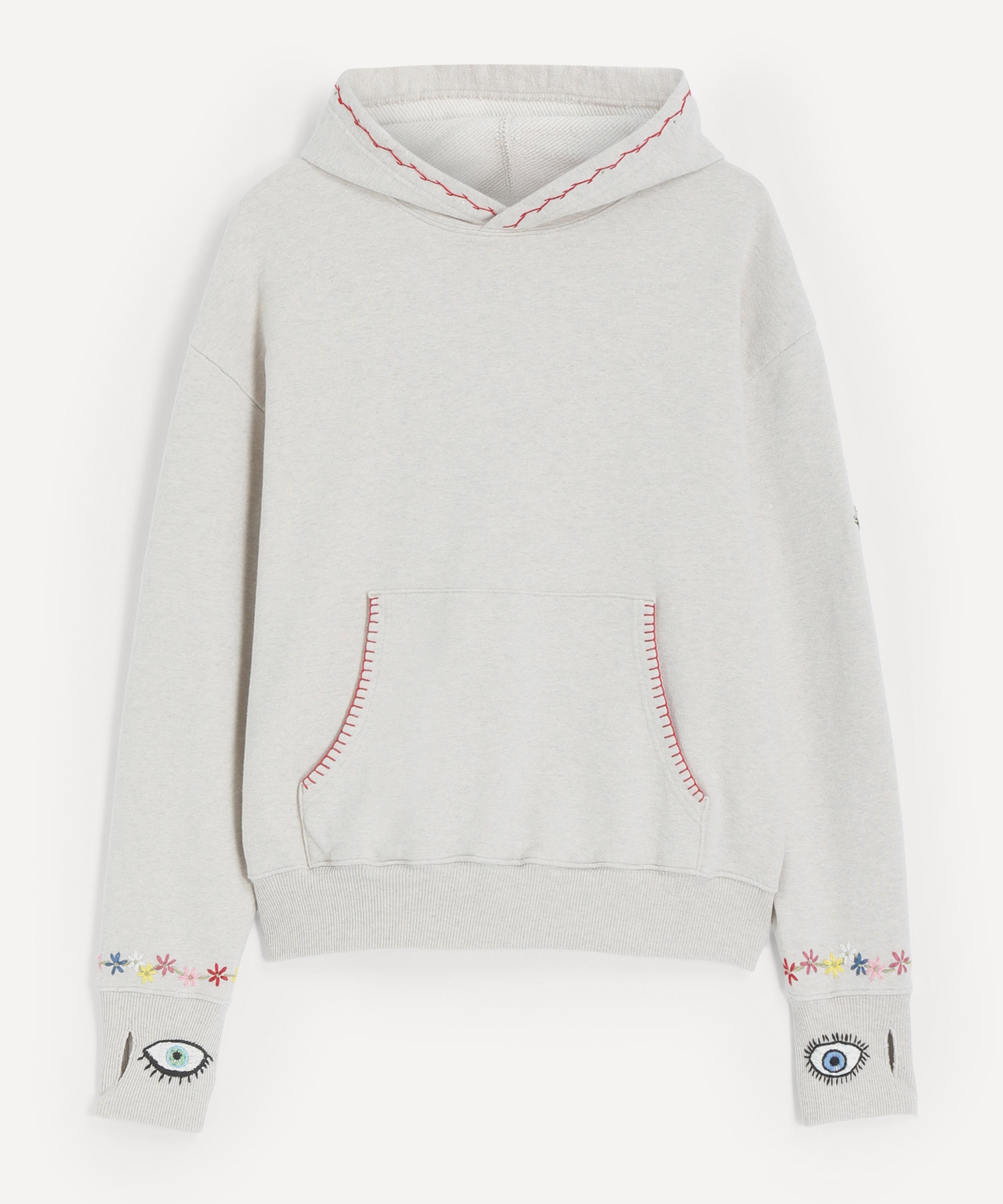 Kapital - Eye Embroidered Cotton Hoodie