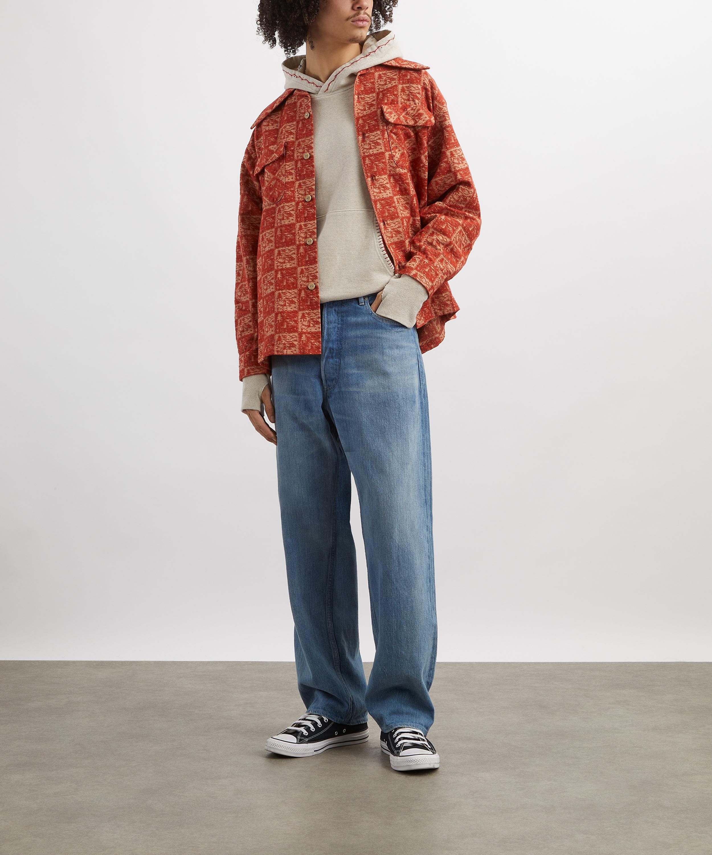 Kapital - Eye Embroidered Cotton Hoodie image number 1