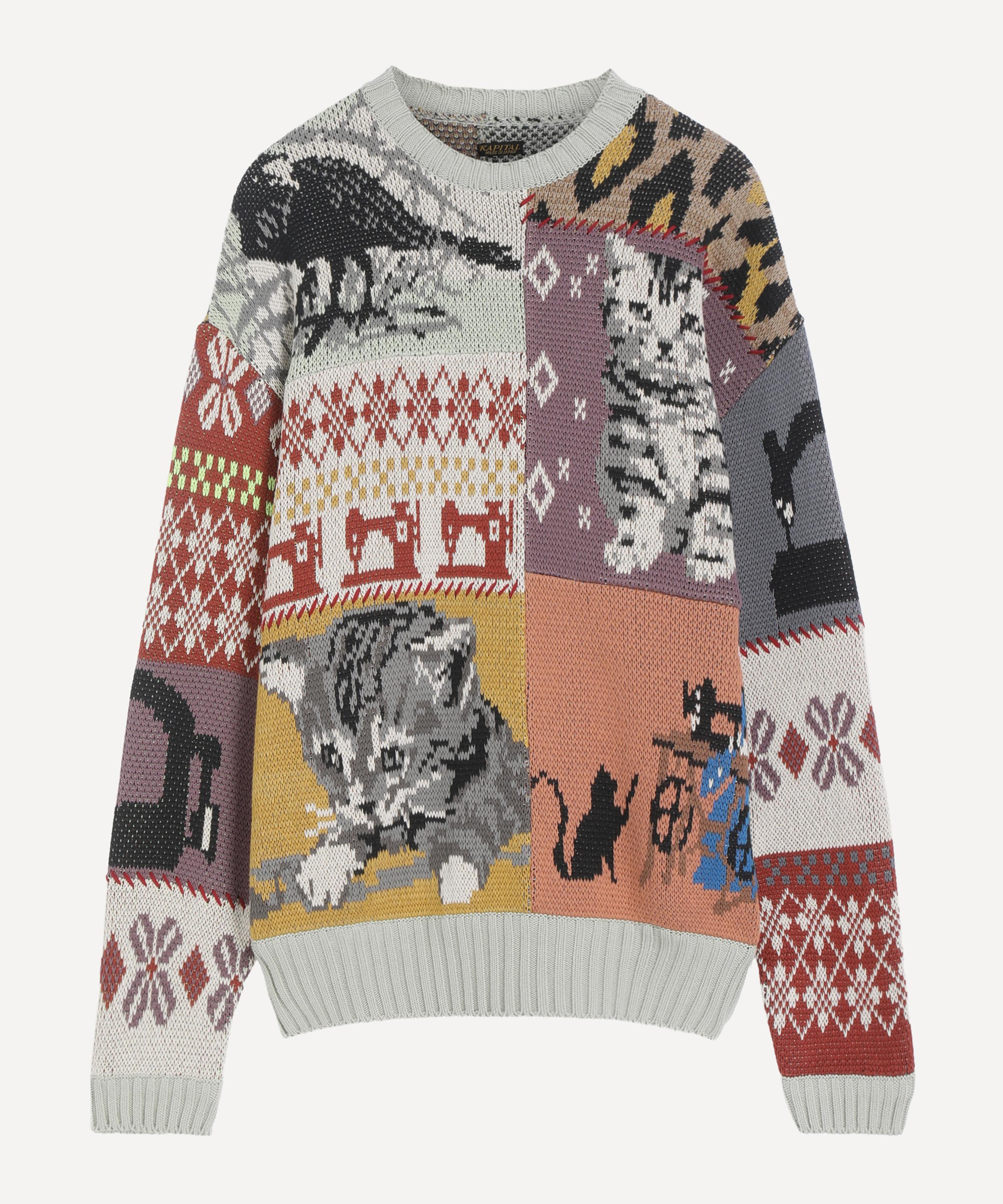 Kapital - Patchwork Crewneck Jumper