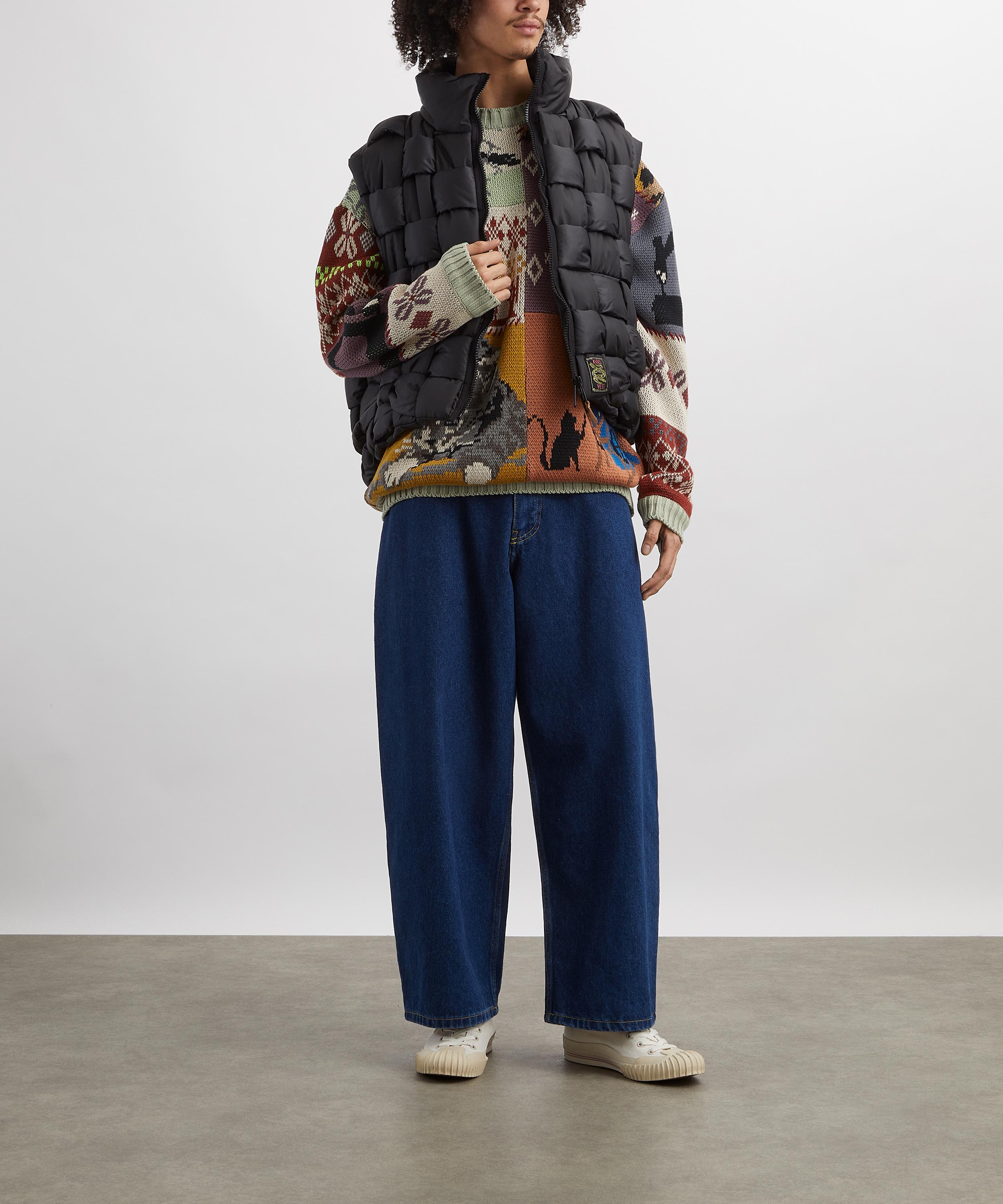 Kapital - Patchwork Crewneck Jumper image number 1