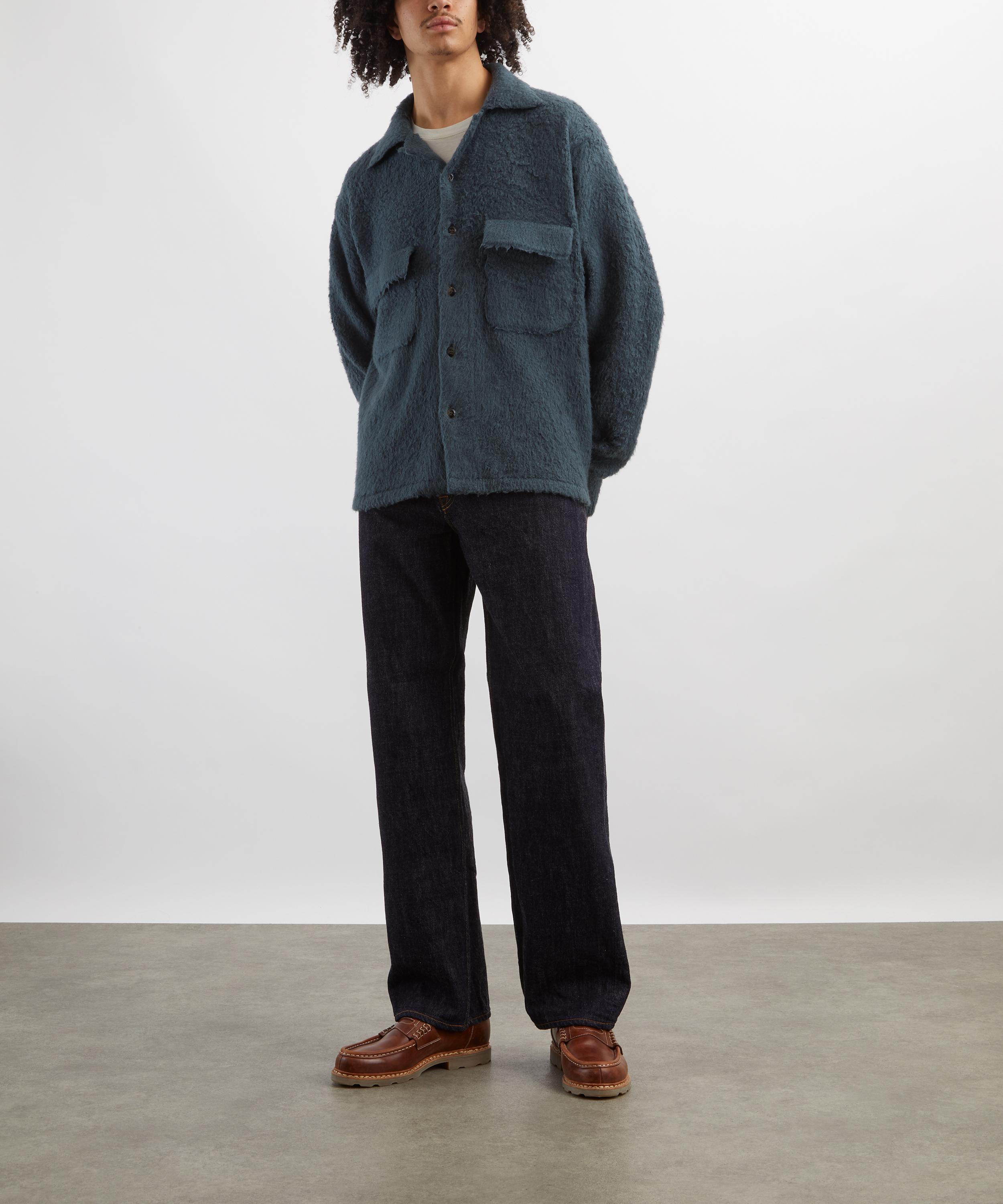 Kapital - 7G Shaggy Knit Board Shirt image number 1