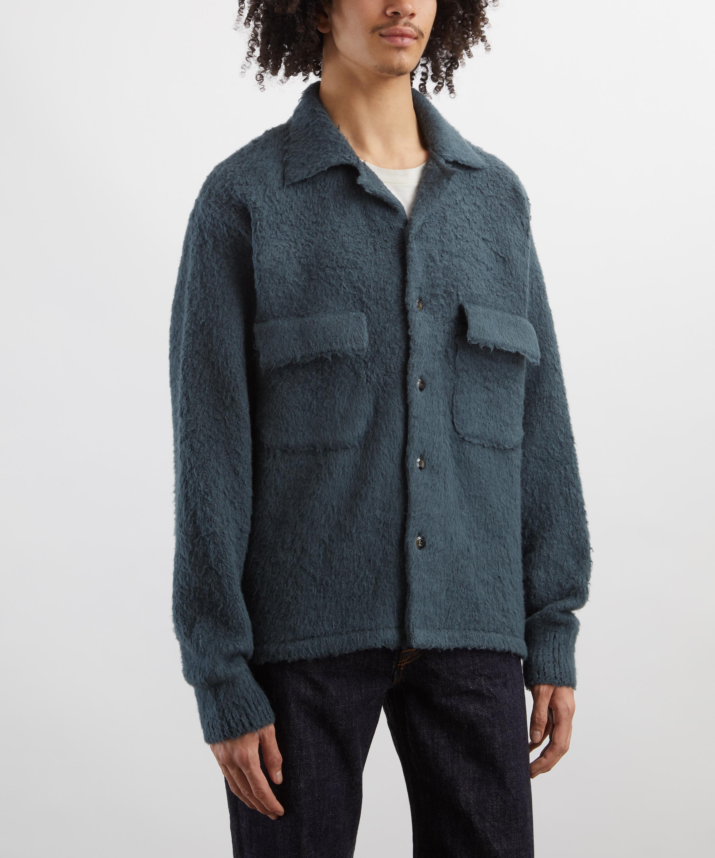 Kapital - 7G Shaggy Knit Board Shirt image number 2