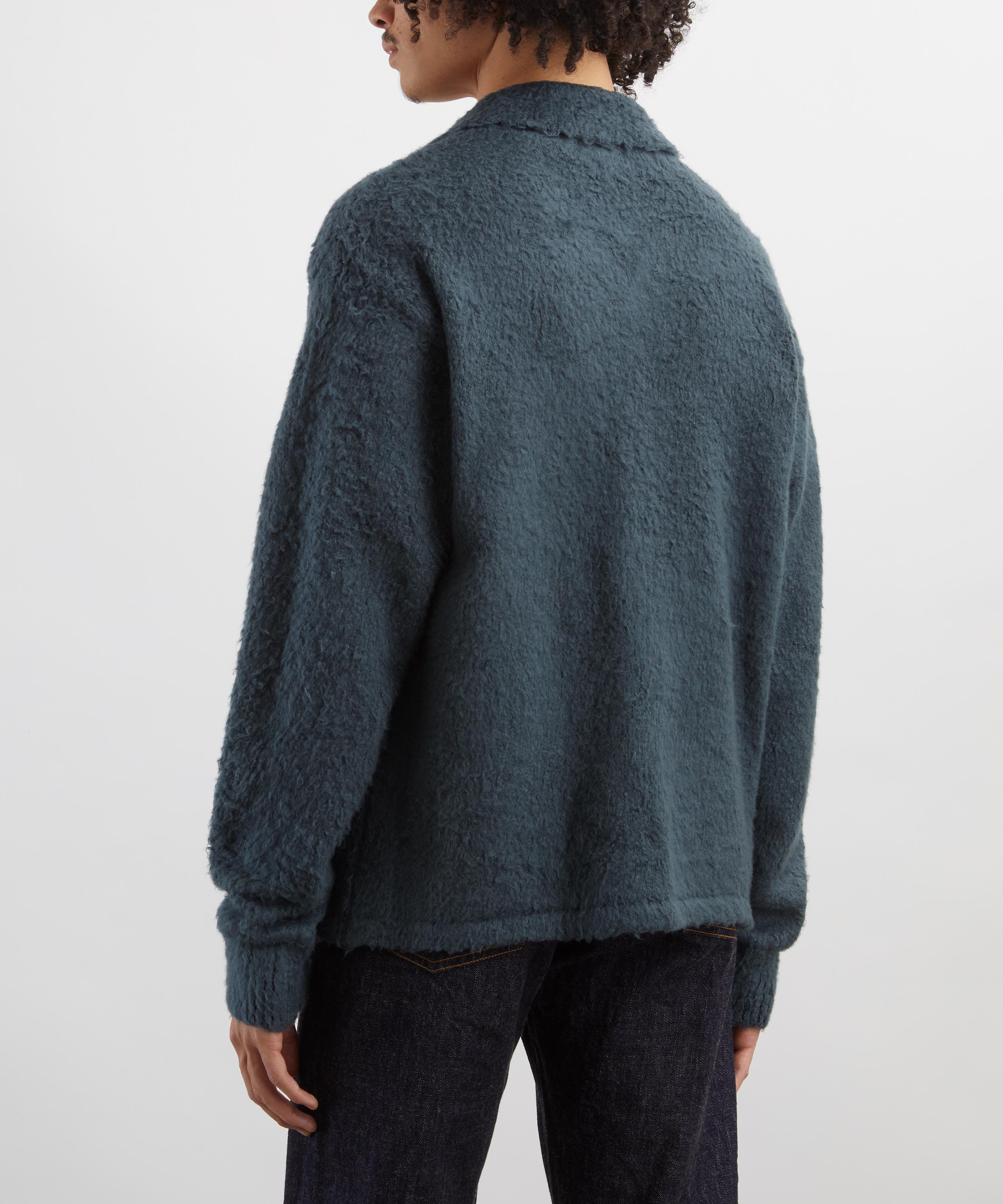 Kapital - 7G Shaggy Knit Board Shirt image number 3