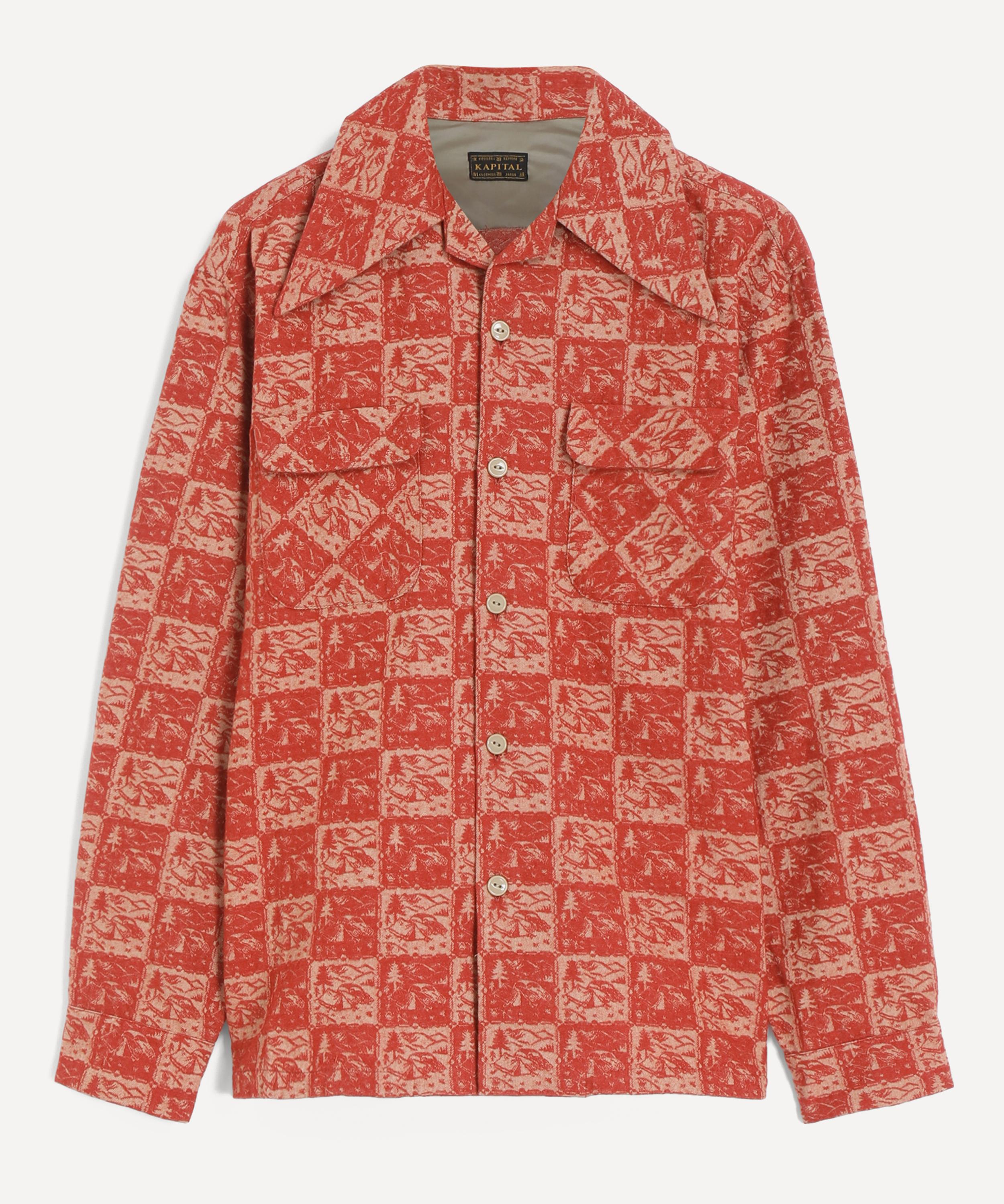 Kapital - CAMP Jacquard Flannel Shirt