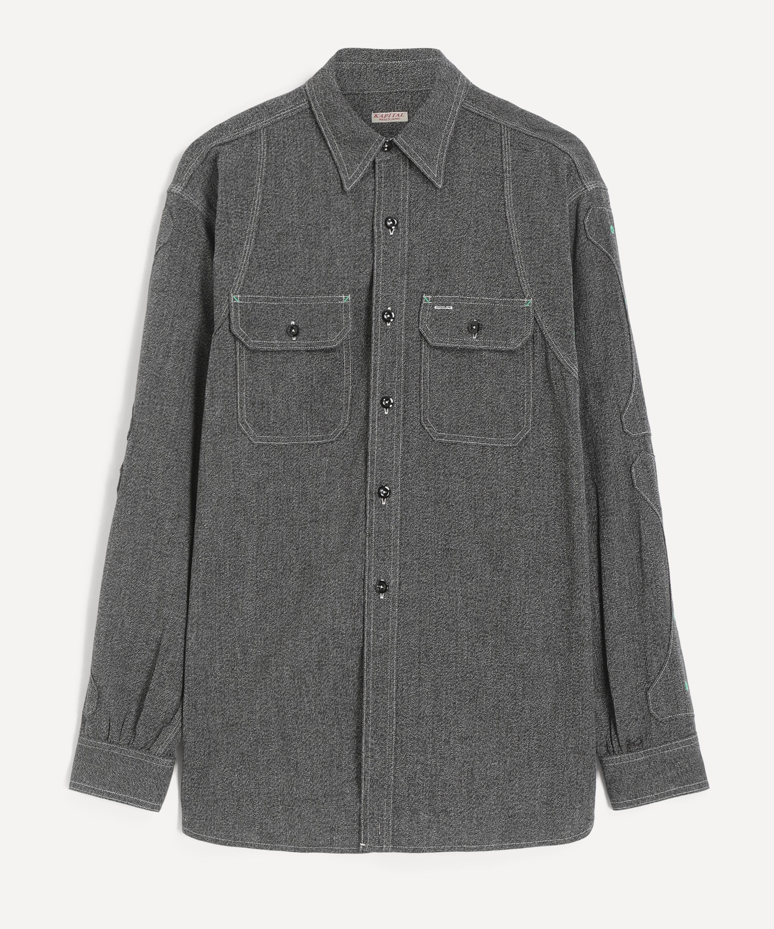 Kapital - Grandrelle BONE Patch Ventilator Shirt