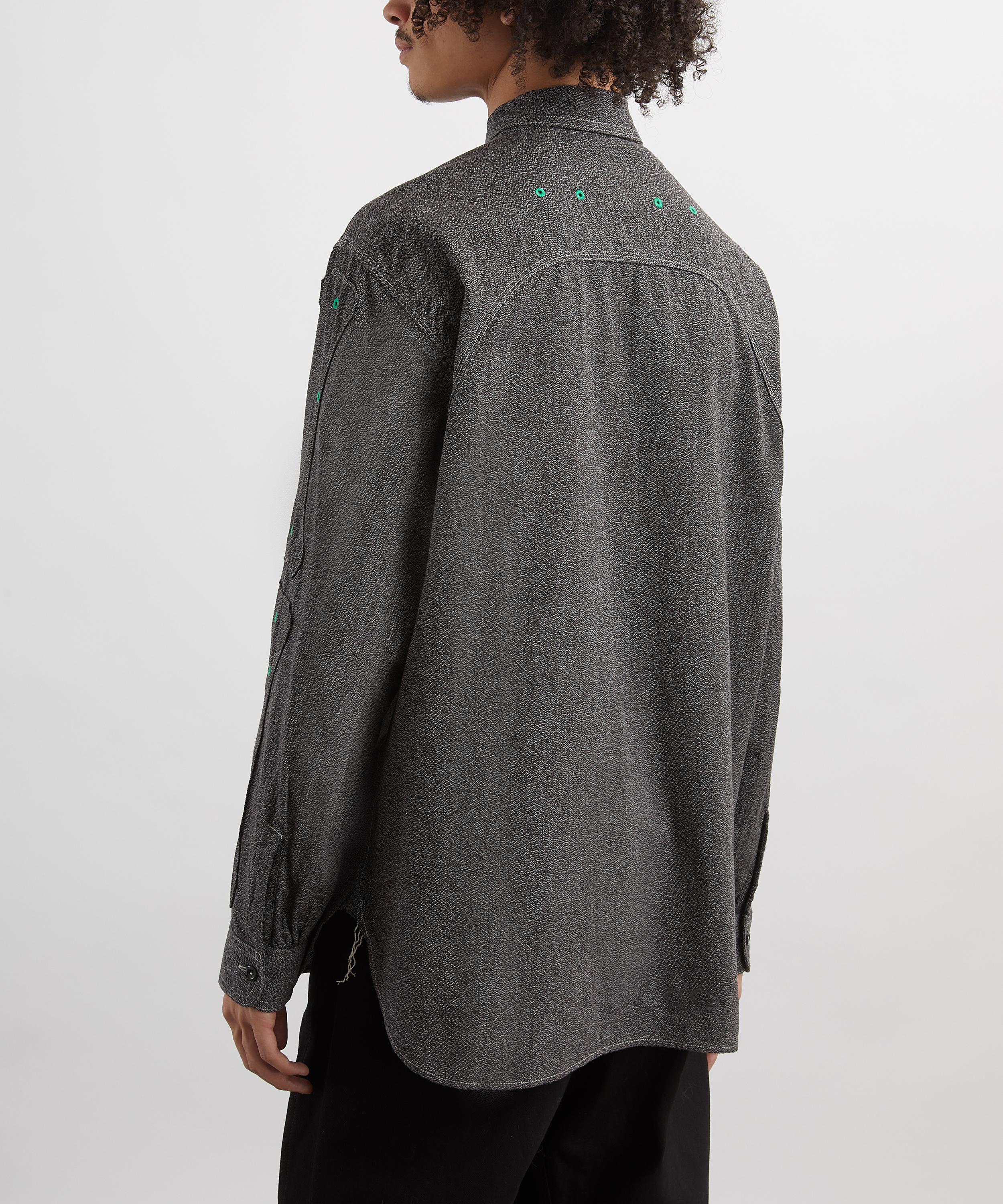 Kapital - Grandrelle BONE Patch Ventilator Shirt image number 3