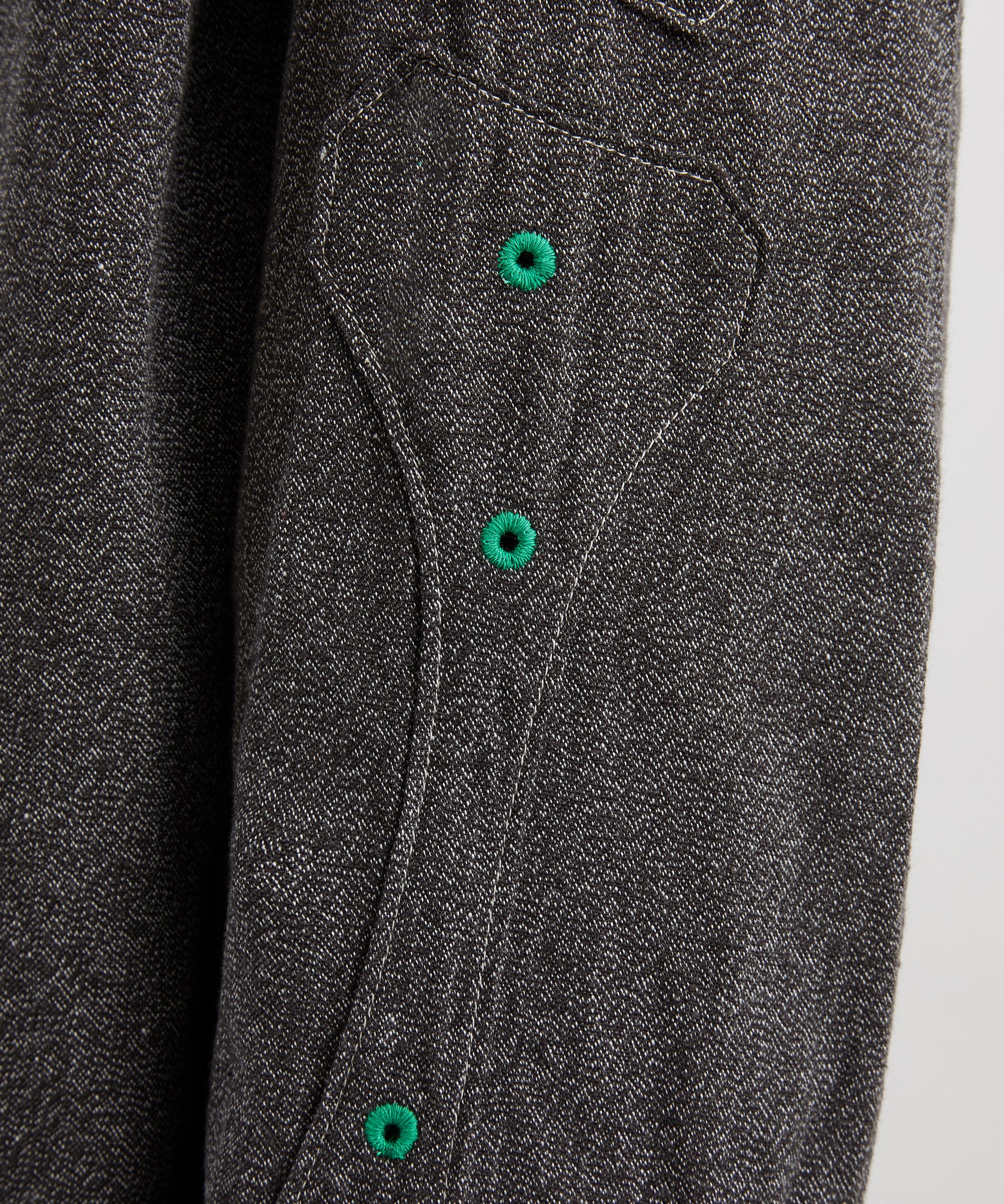 Kapital - Grandrelle BONE Patch Ventilator Shirt image number 4