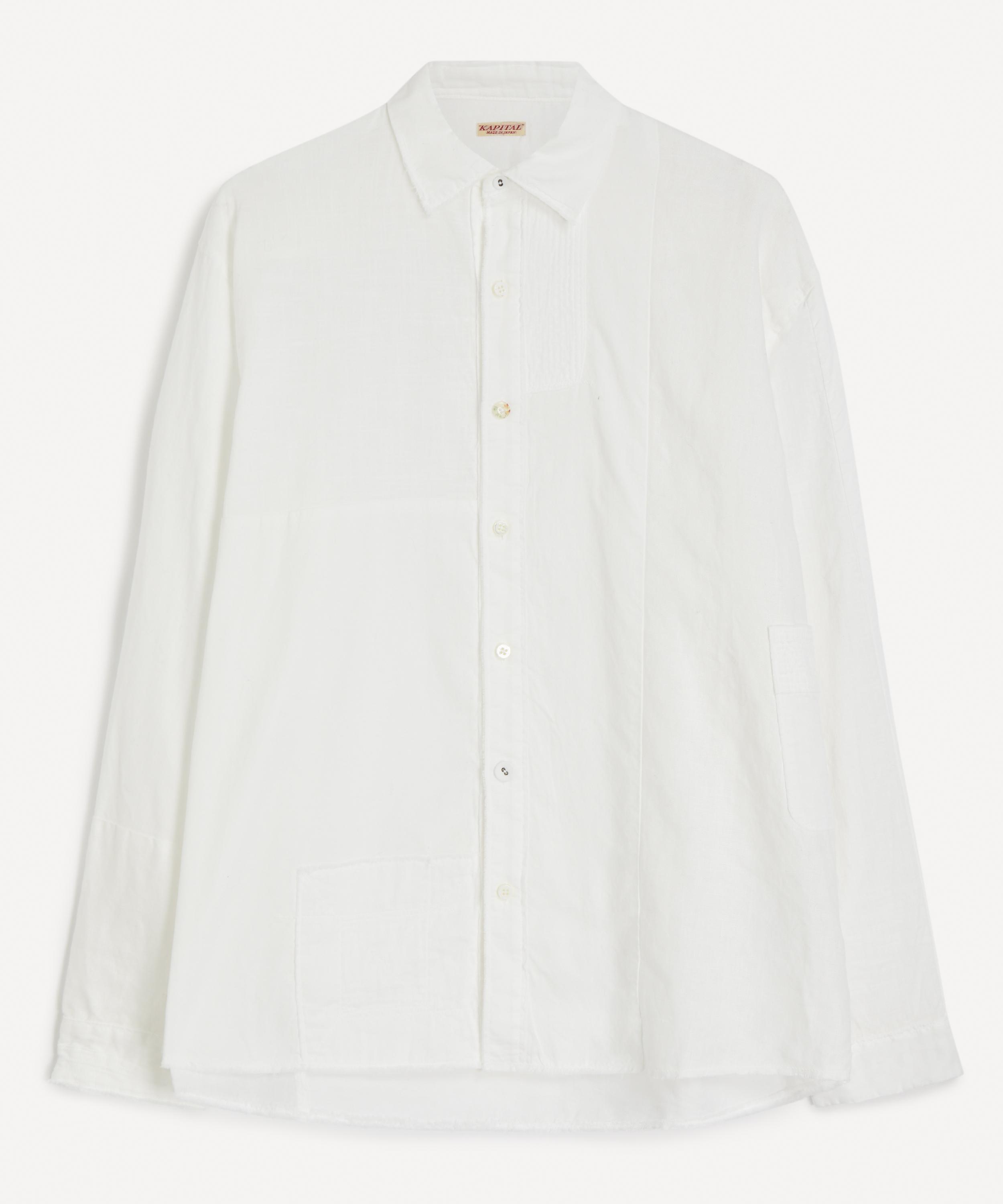 Kapital - Cotton Linen Patchwork Shirt