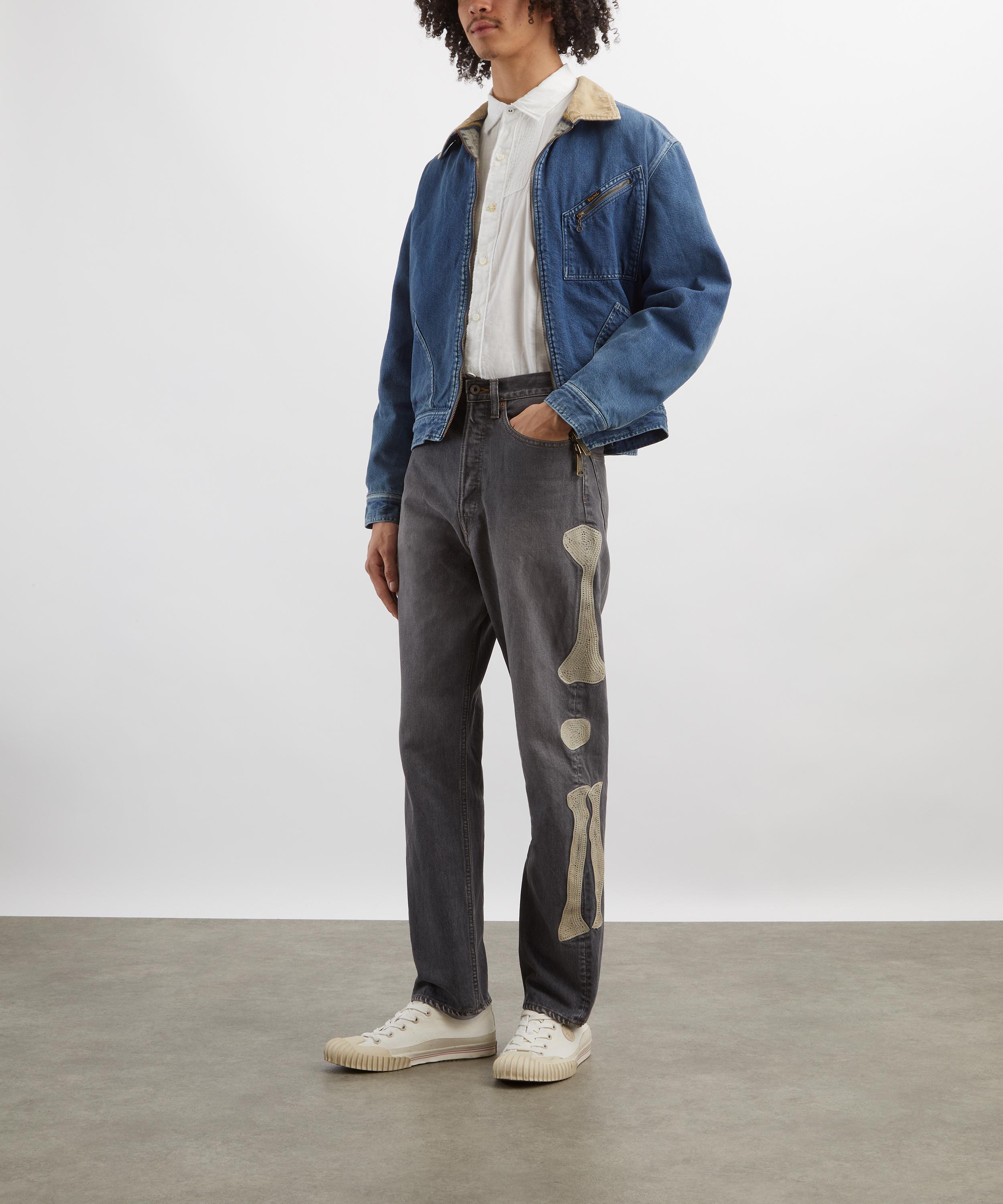 Kapital - Cotton Linen Patchwork Shirt image number 1