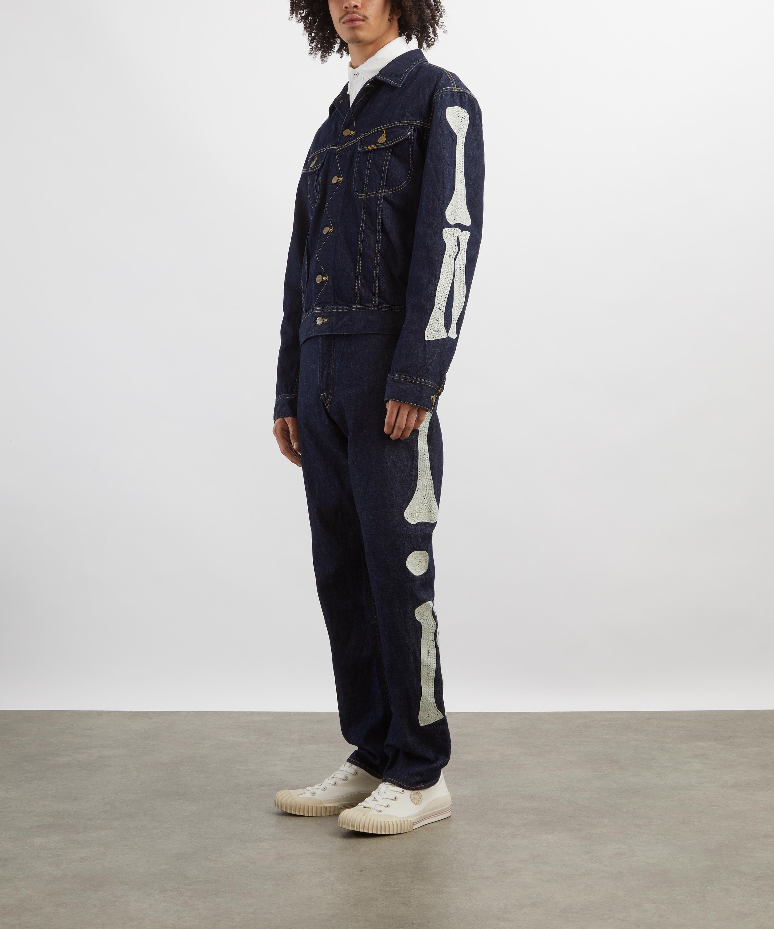 Kapital - Indigo 12oz Denim Mexican Tuxedo 5P Okagilly Jeans image number 1