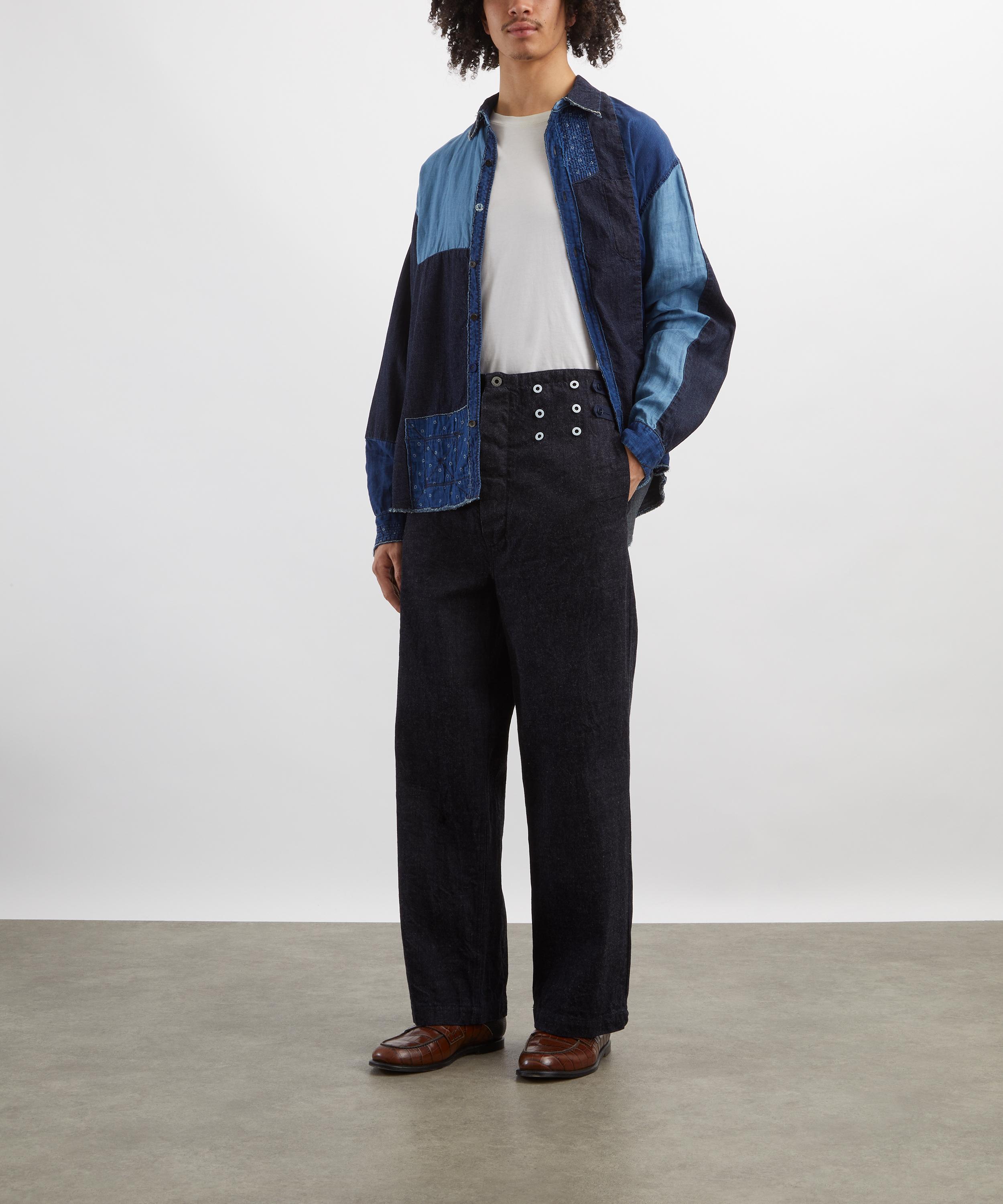 Kapital - 12oz 7 Stars Suspender Denim Jeans image number 1