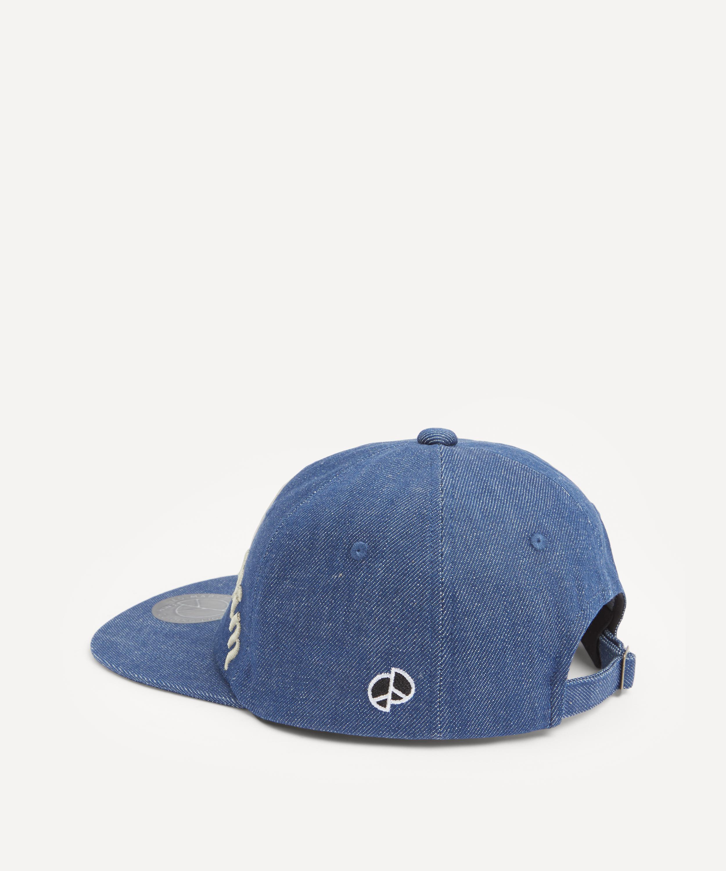 Kapital - Logo Embroidered Denim Baseball Cap image number 1
