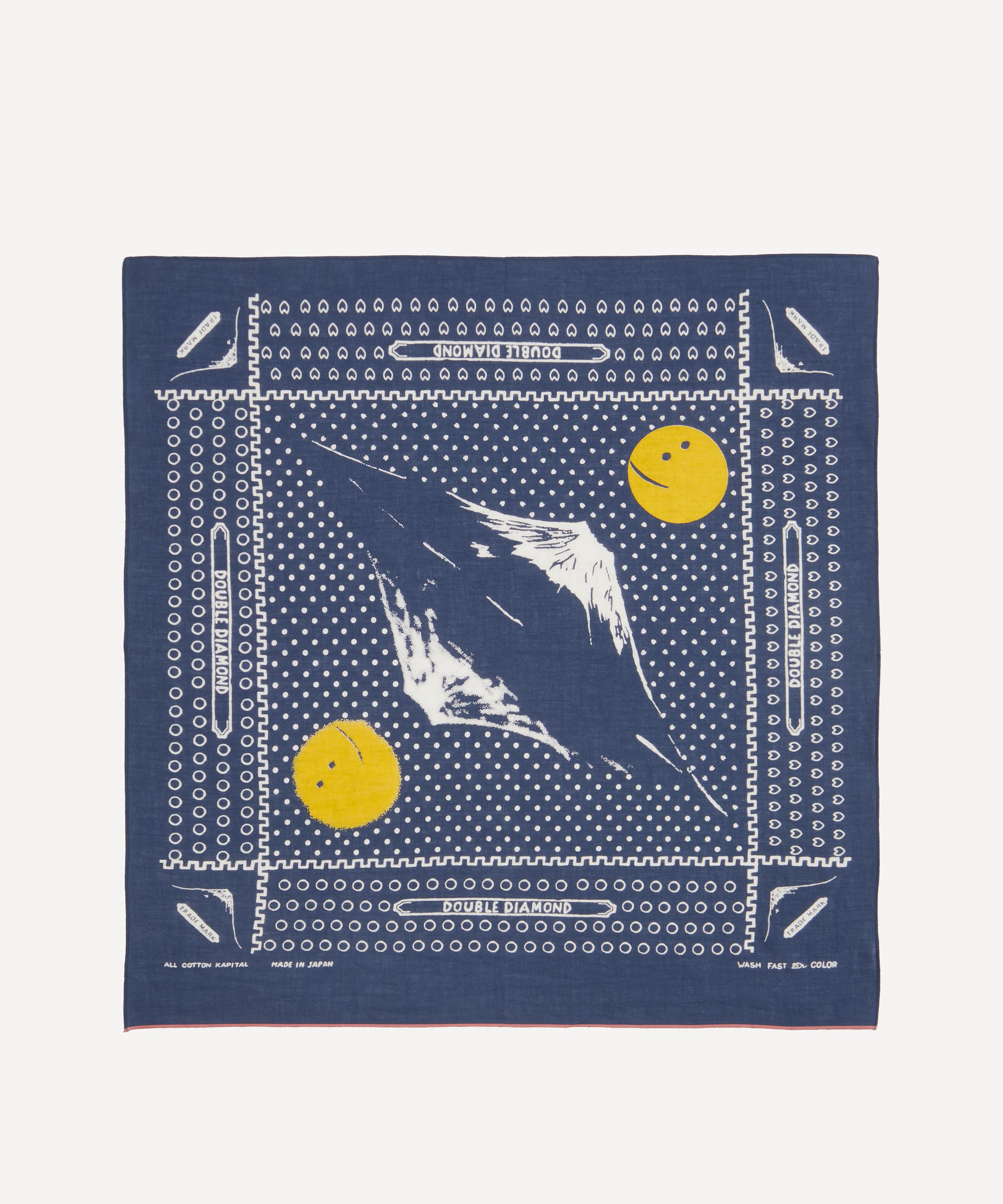 Kapital - Fastcolor-Print Selvedge Cotton-Voile Bandana image number 1