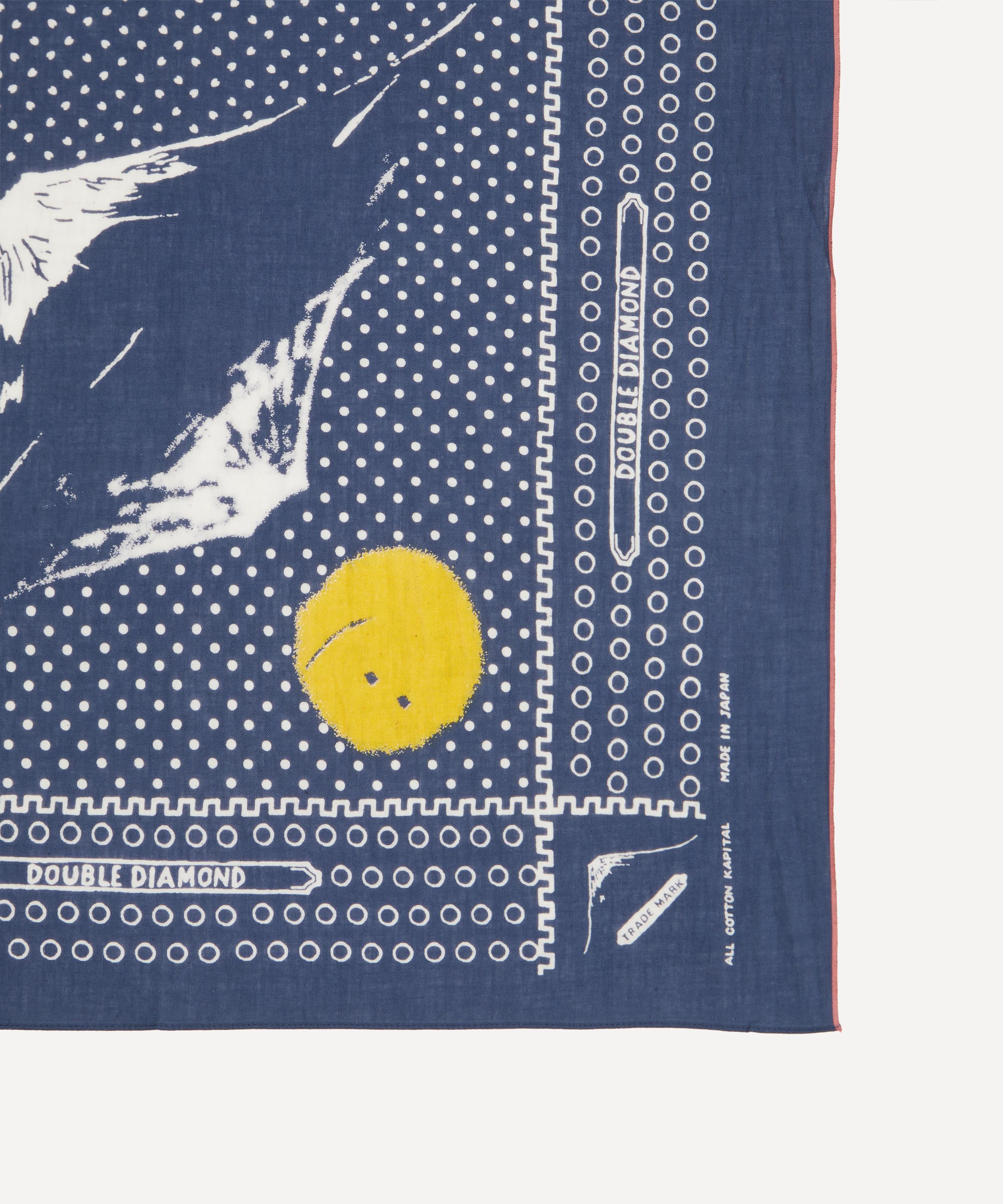 Kapital - Fastcolor-Print Selvedge Cotton-Voile Bandana image number 2