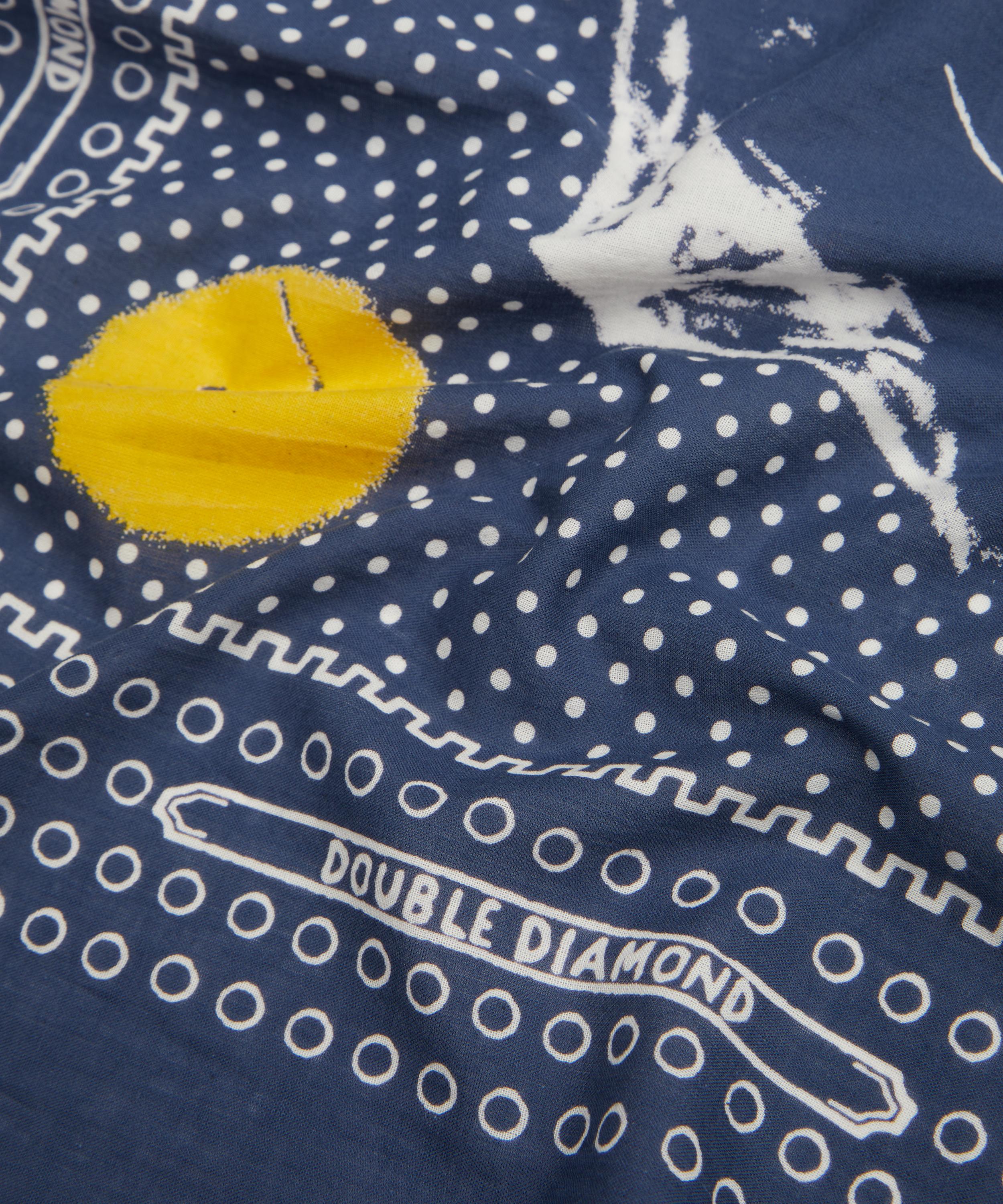 Kapital - Fastcolor-Print Selvedge Cotton-Voile Bandana image number 3