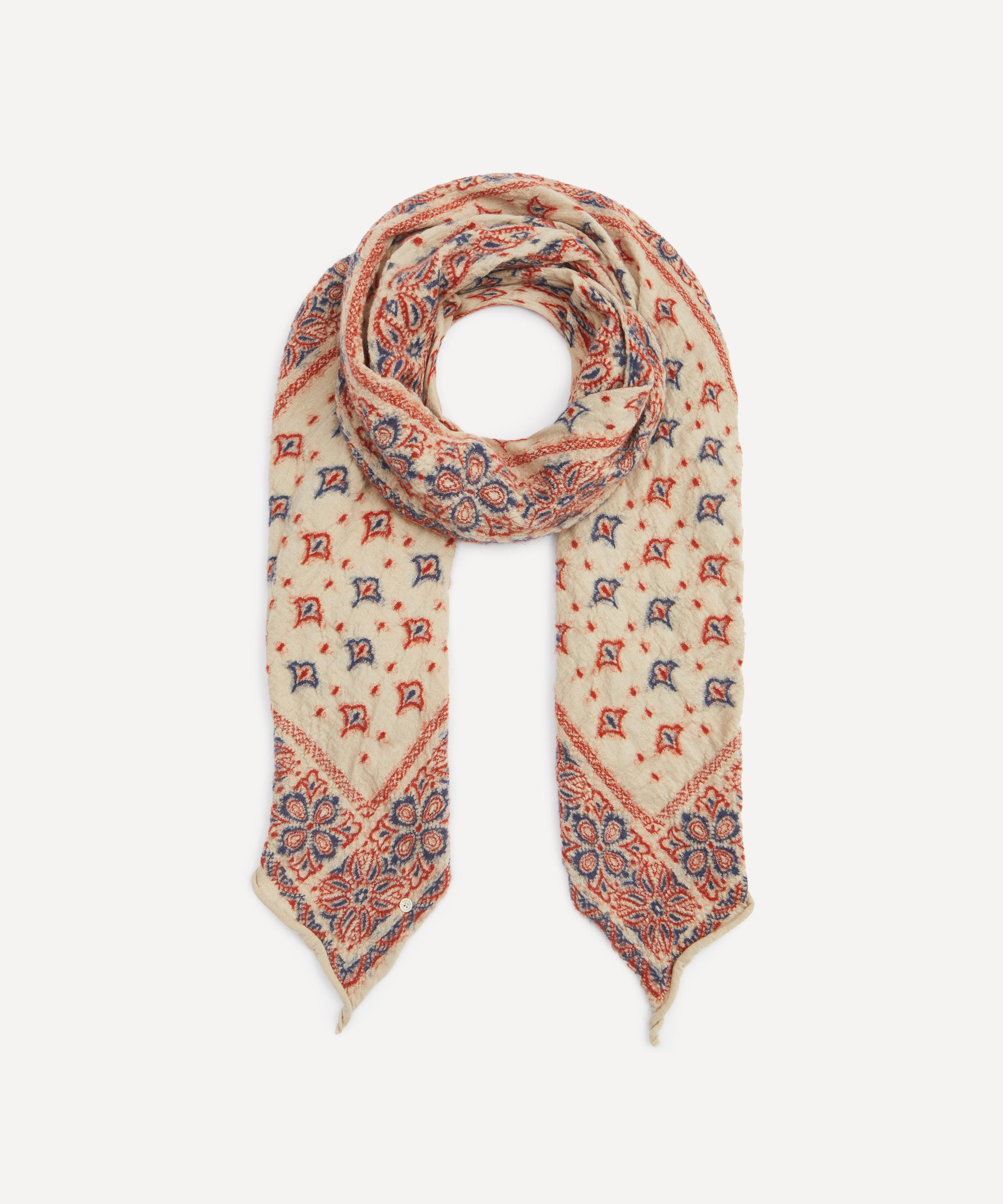 Kapital - Big Mama Bandana Pattern Wool Scarf