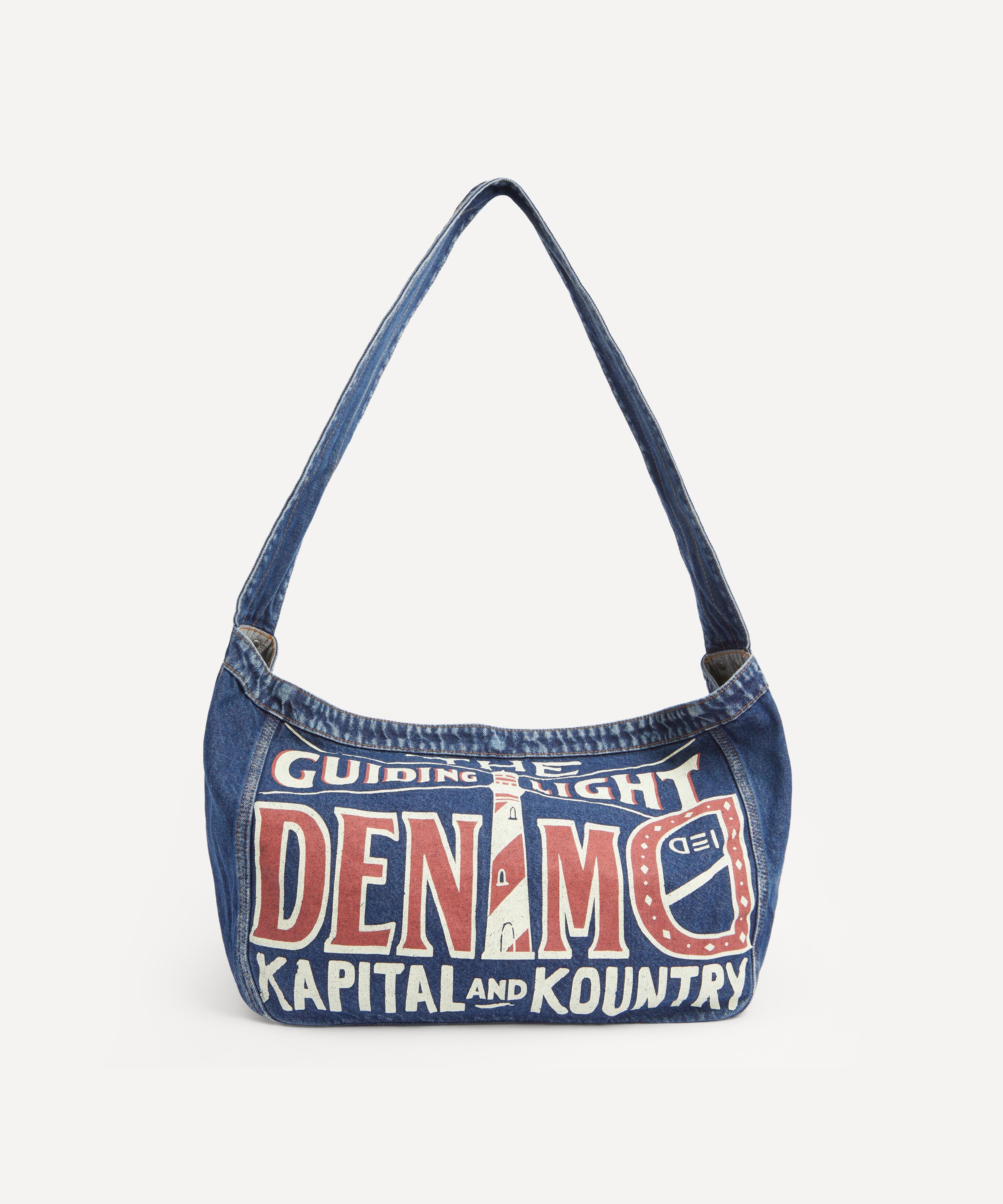 Kapital - Denim Newspaper Tote Bag
