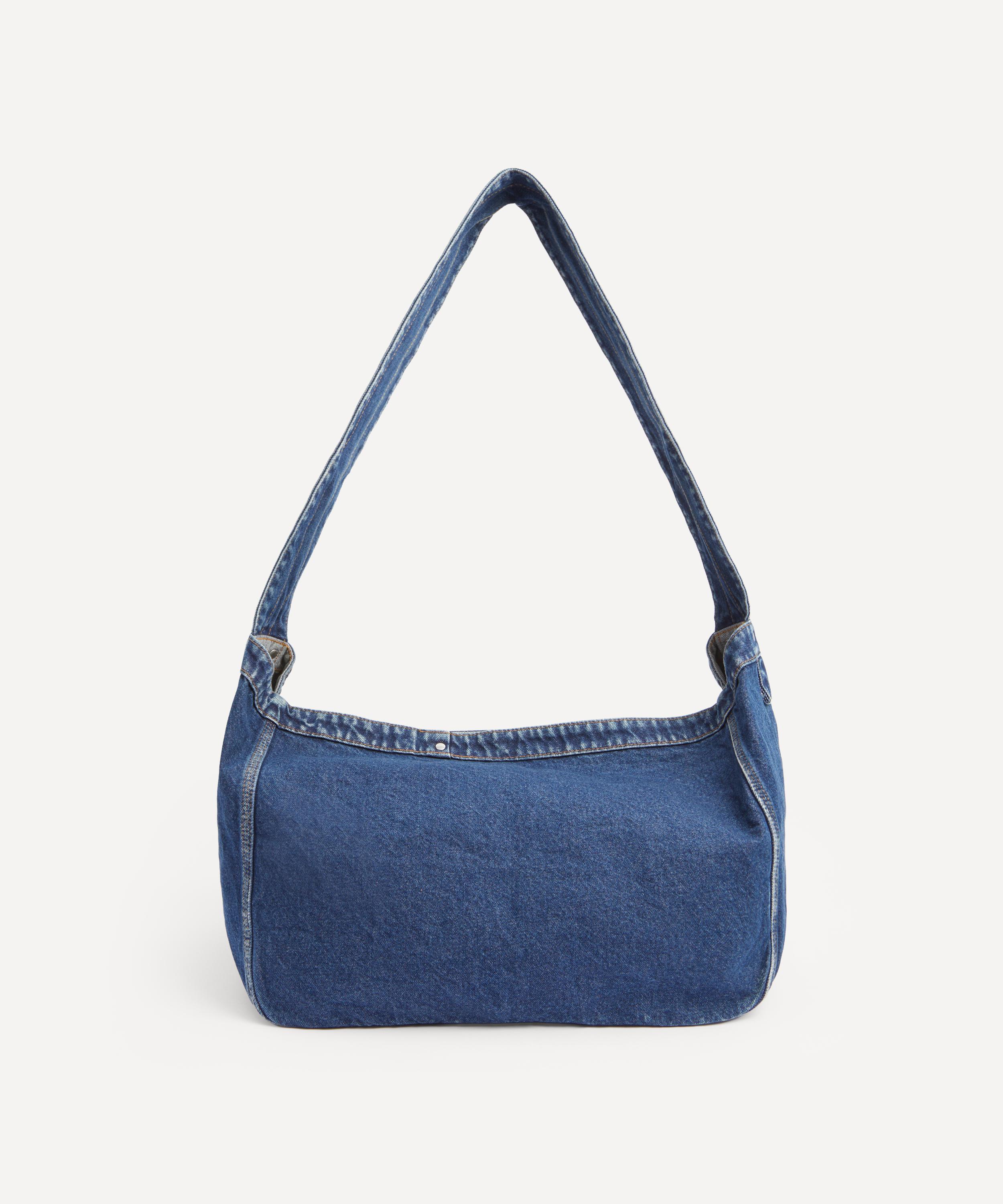 Kapital - Denim Newspaper Tote Bag image number 3