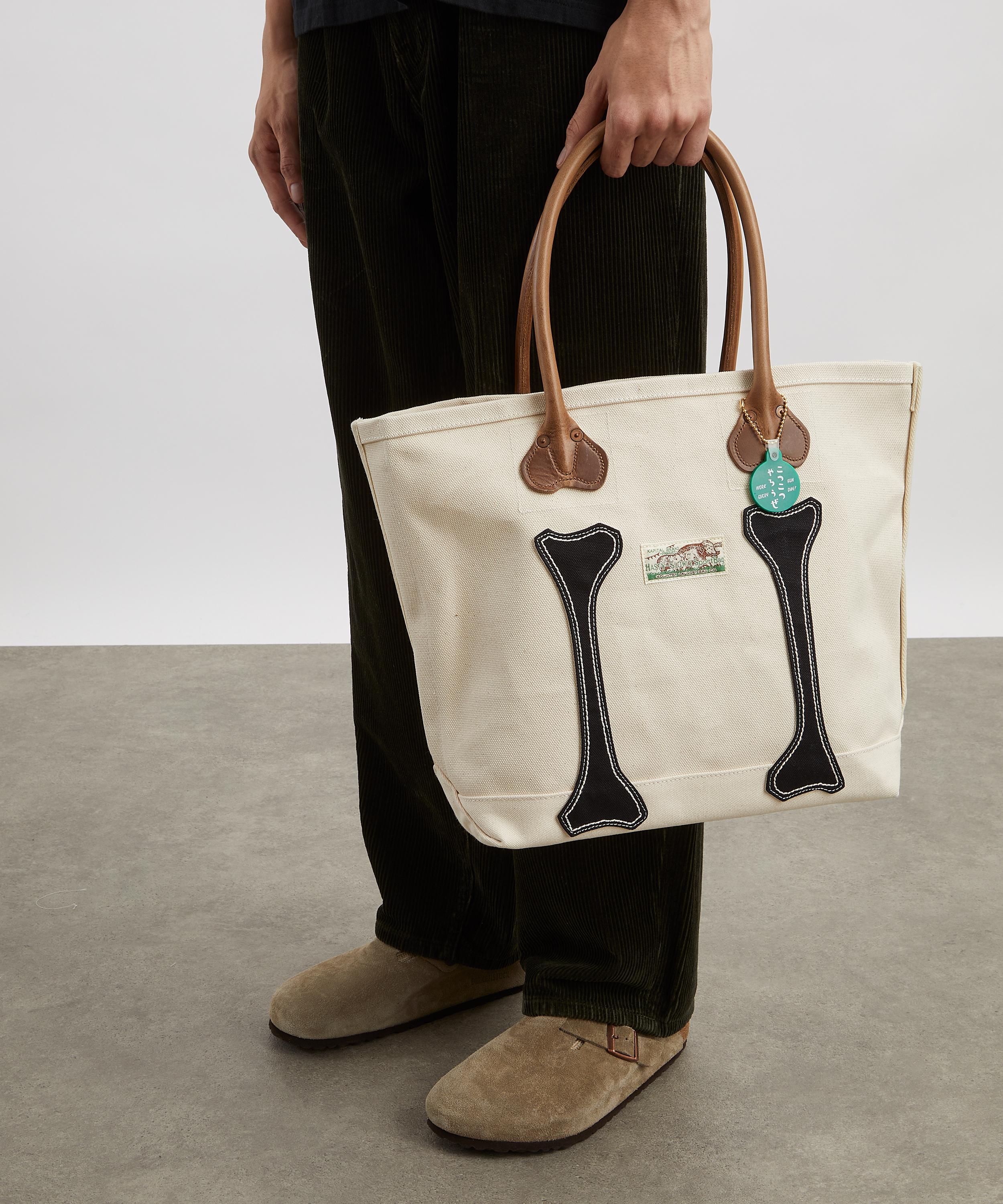 Kapital - KOTSU KOTSU Canvas Tote Bag image number 1