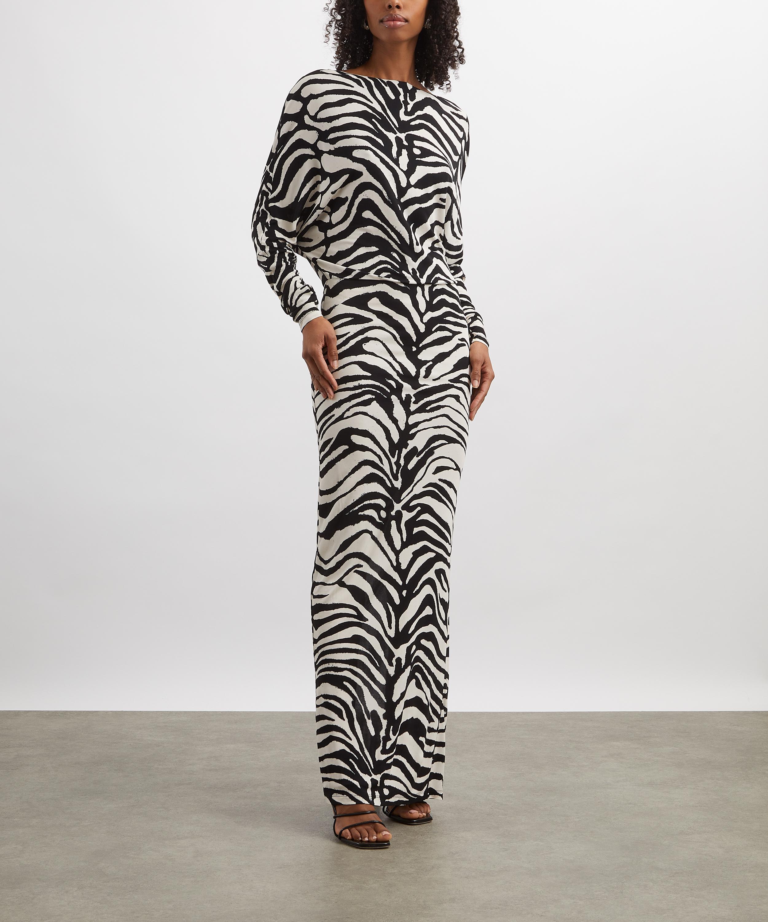 Rat & Boa - Alizee Zebra Dress image number 2