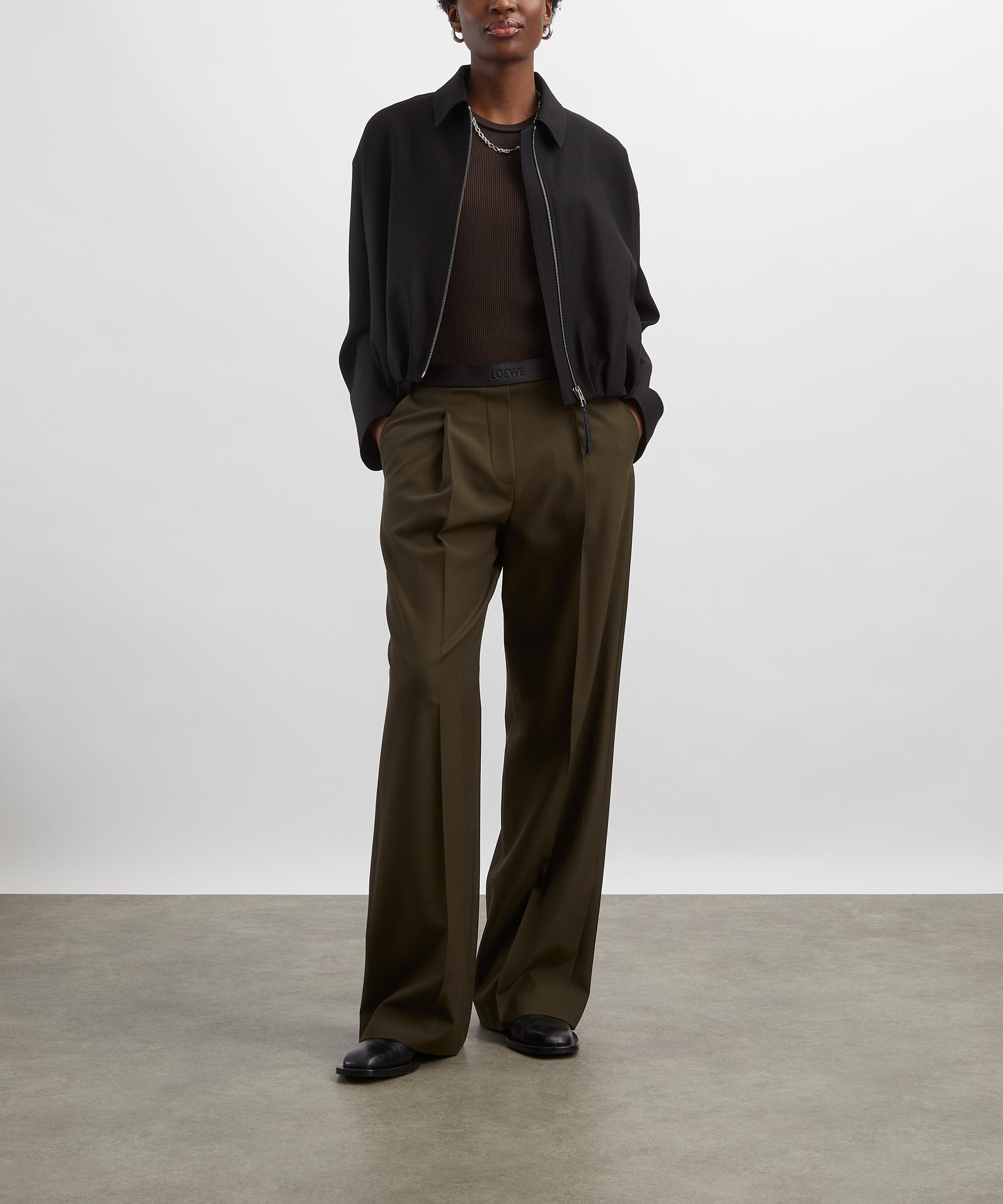 Loewe - Draped Wool Jacket image number 1