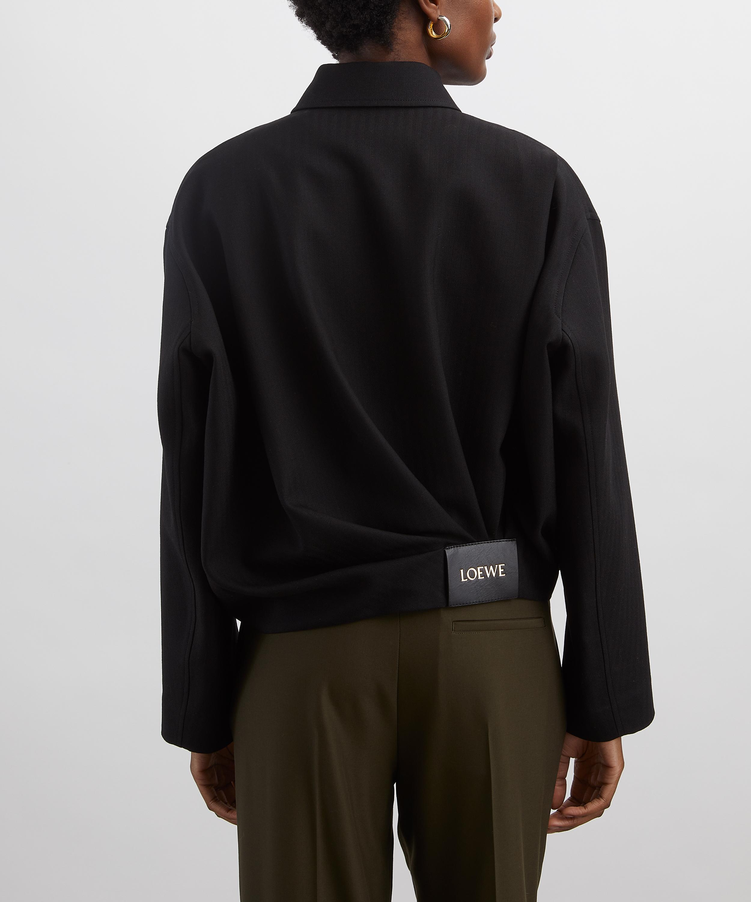 Loewe - Draped Wool Jacket image number 3