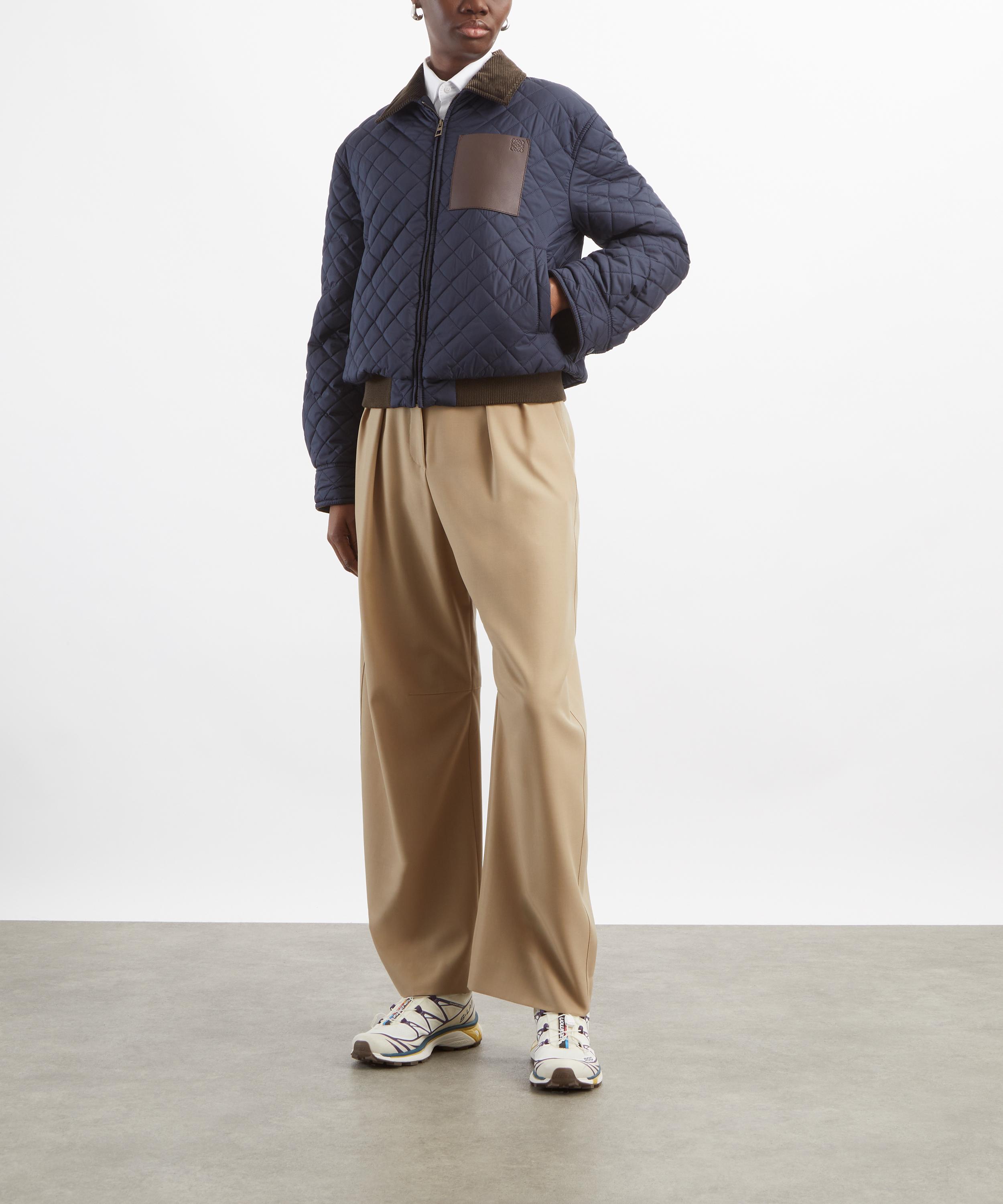 Loewe - Short Navy Technical Jacket image number 1