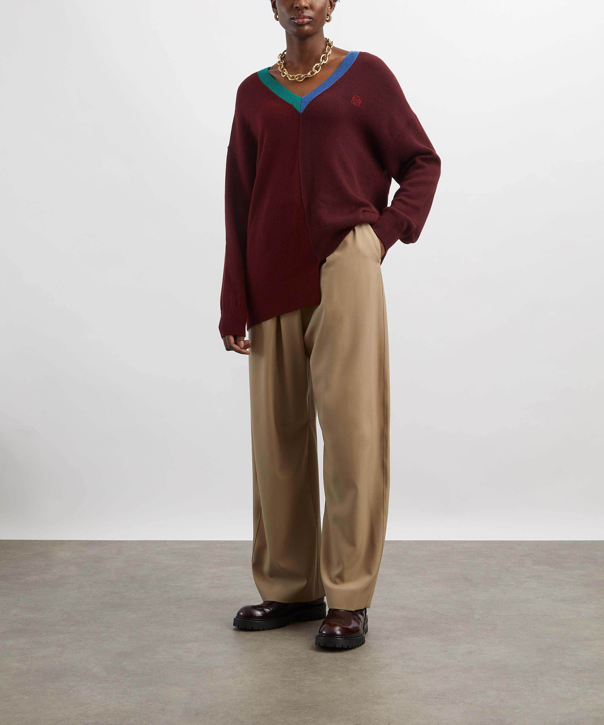 Loewe - Barrel Wool Trousers image number 1