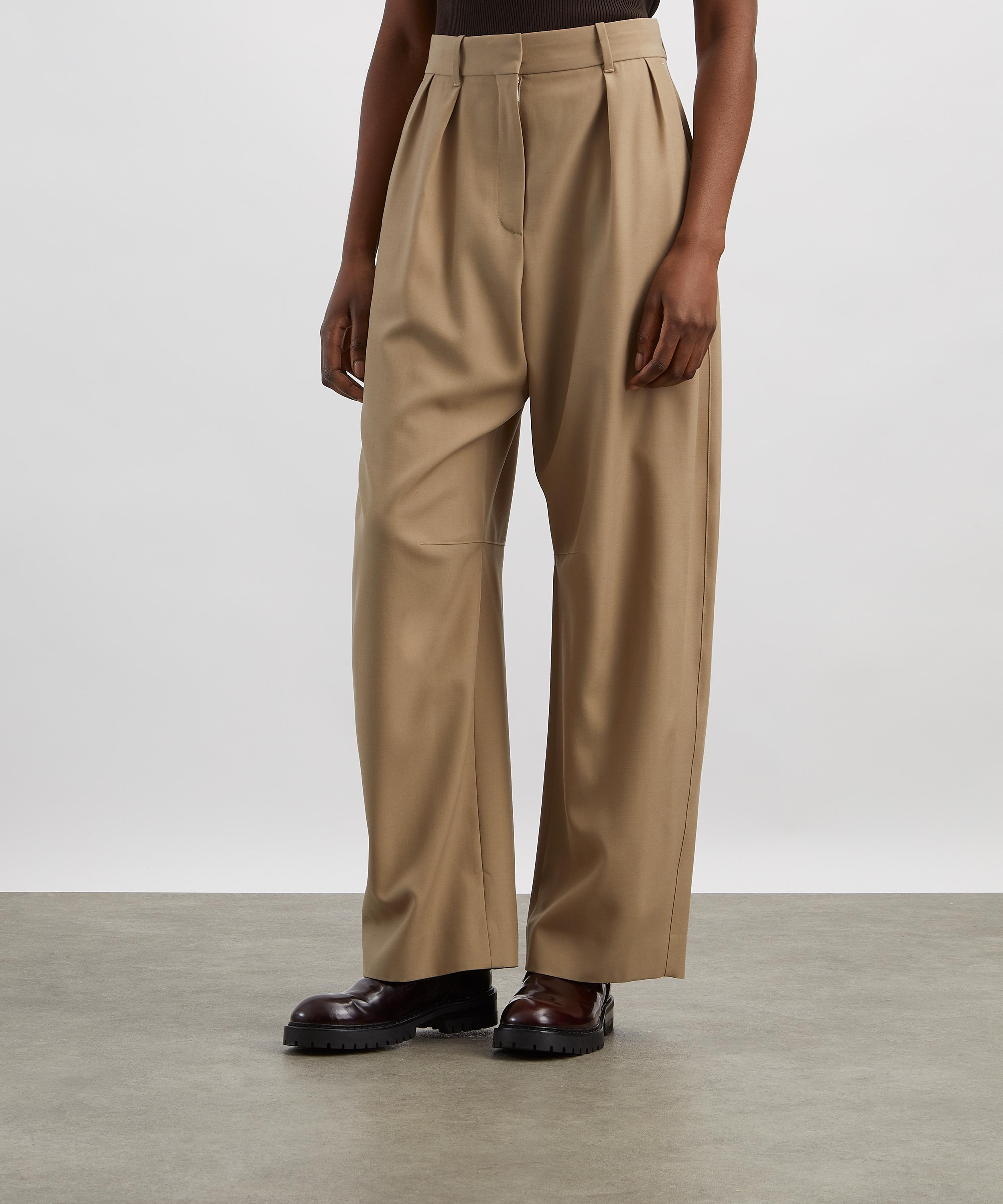 Loewe - Barrel Wool Trousers image number 2