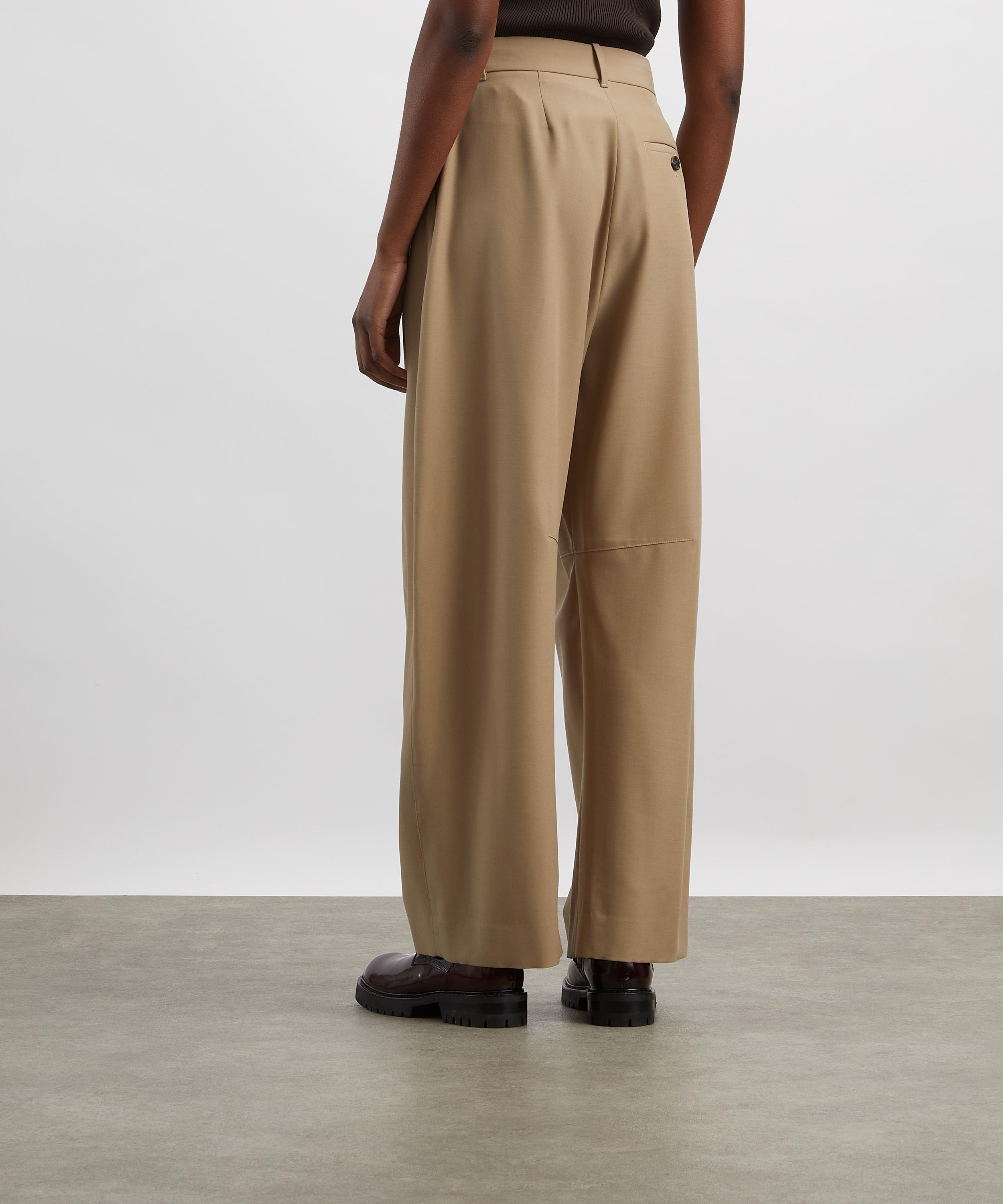 Loewe - Barrel Wool Trousers image number 3