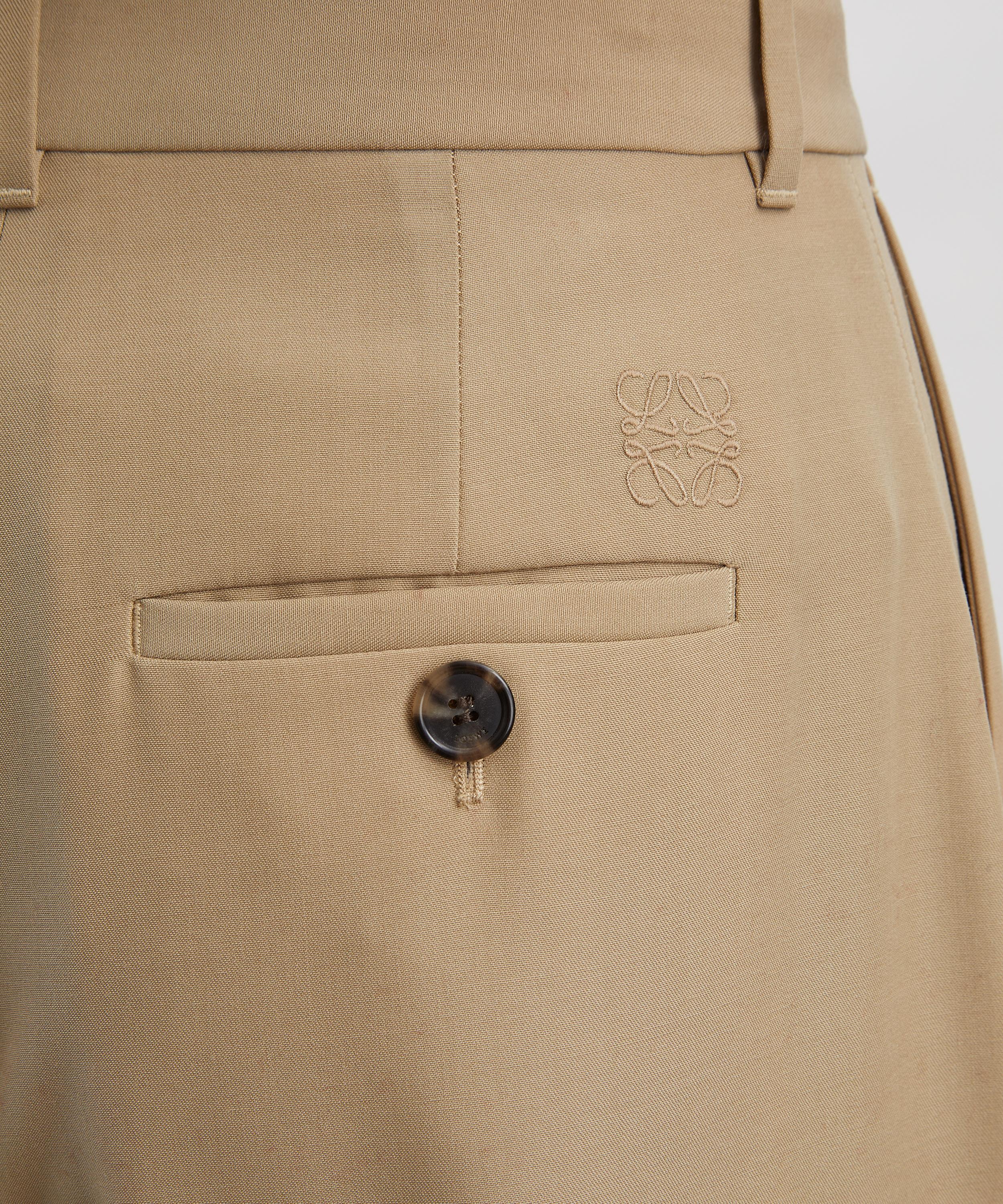 Loewe - Barrel Wool Trousers image number 4